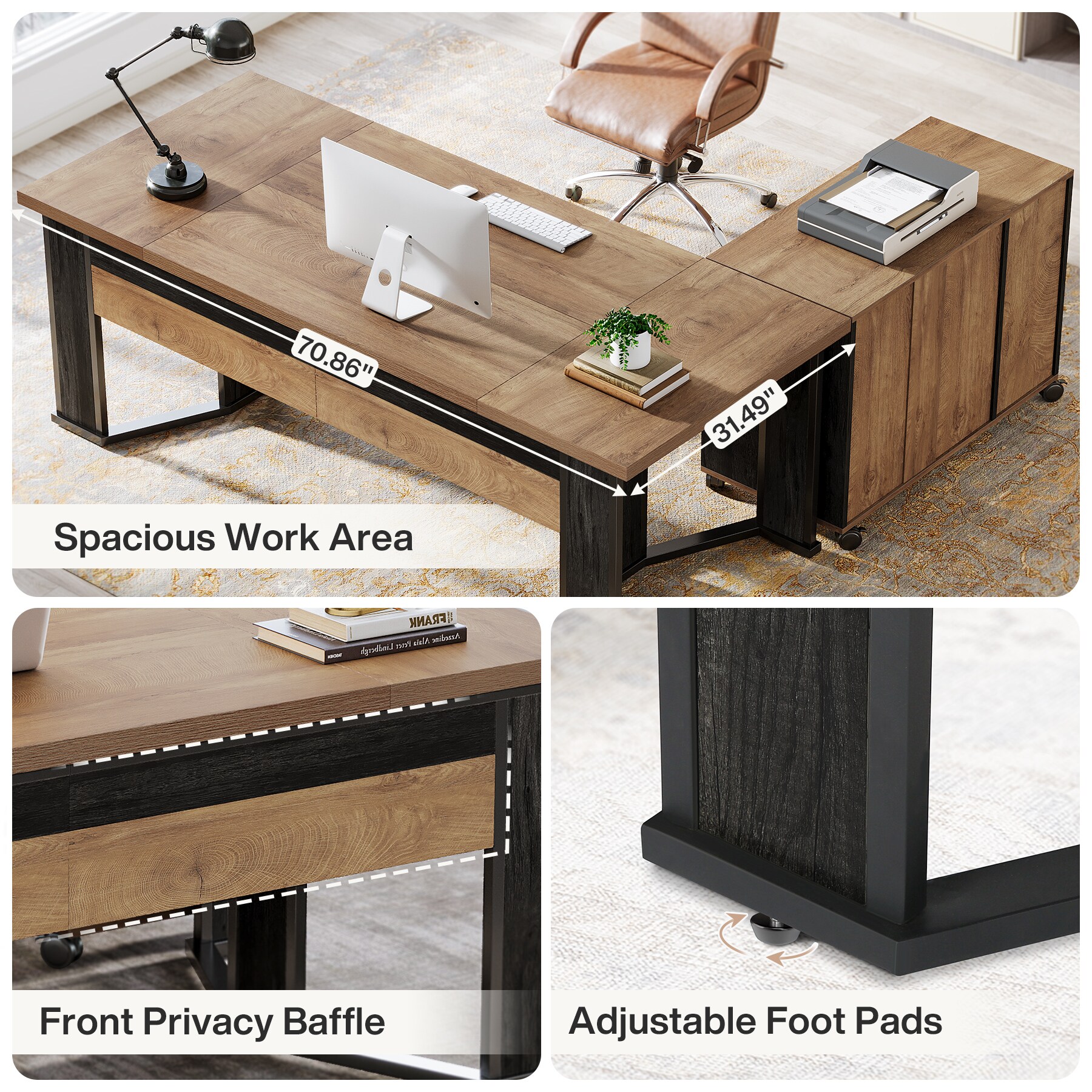 Tribesigns LWOYJL-0891YY desks - View #5