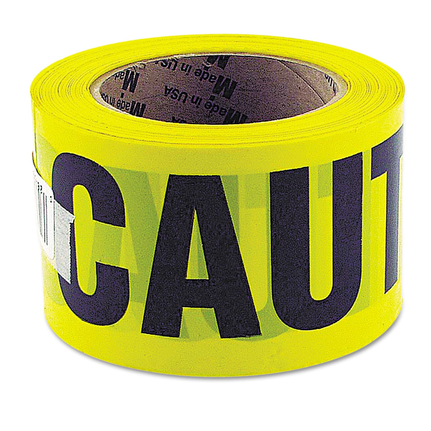 GreatNeck Caution Safety Tape Non-Adhesive 3 in X 1000 Ft Yellow