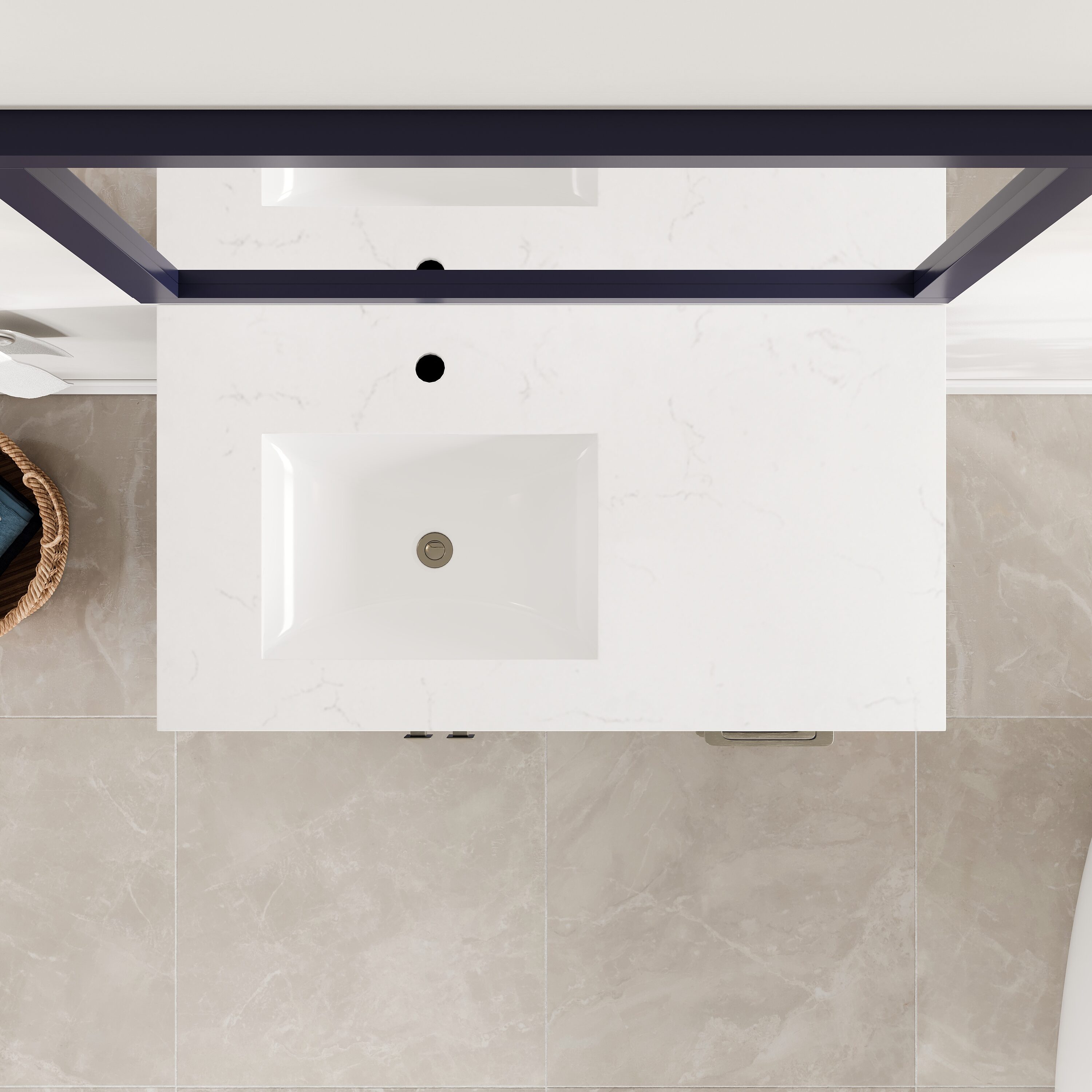 Eviva TVN414-36X18BLU-Q Bath-Vanity-Combo - View #6