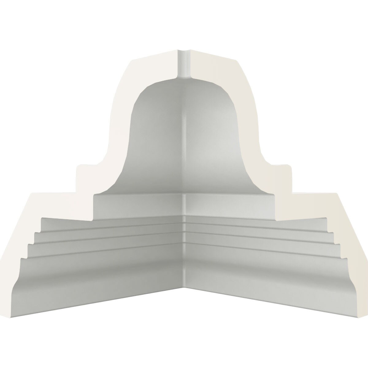 Ekena Millwork MIC04X03BU Moulding-Blocks - View #2