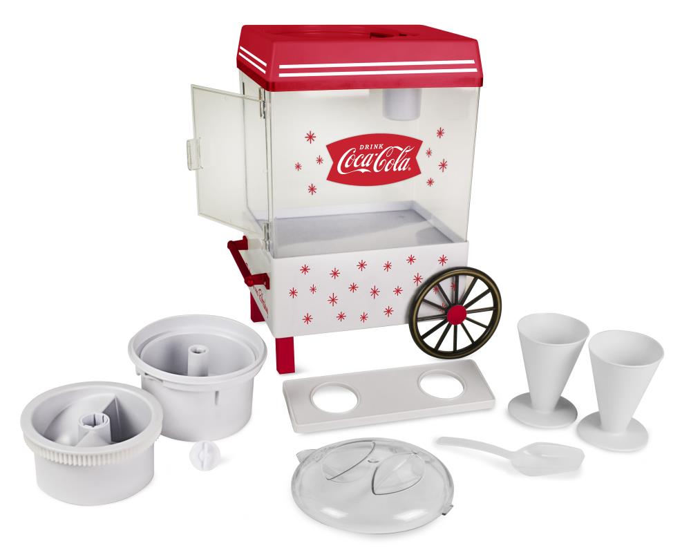 Nostalgia MLKS100COKE Coca-Cola Limited Edition Two-Speed Milkshake Maker -  Red/White - Retro Drink Maker with Powerful Mixer in the Frozen Drink  Machines department at