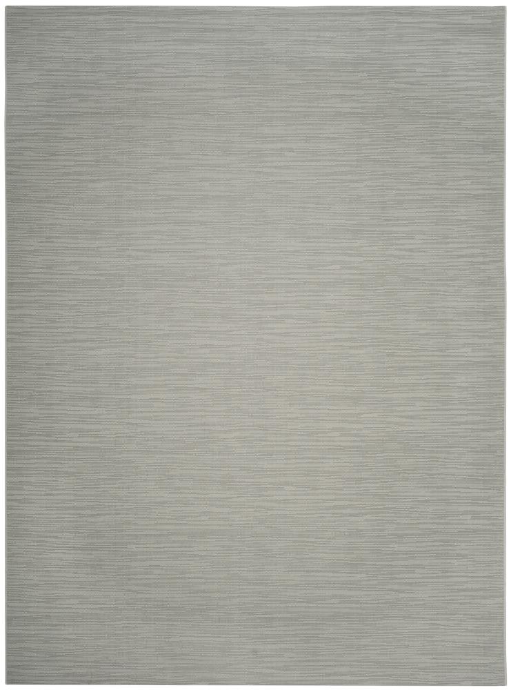 Safavieh CY6576-07811-9 Courtyard 9 x 12 (ft) Loomed Polypropylene Light Gray Rectangular Indoor/Outdoor Abstract Coastal Area rug