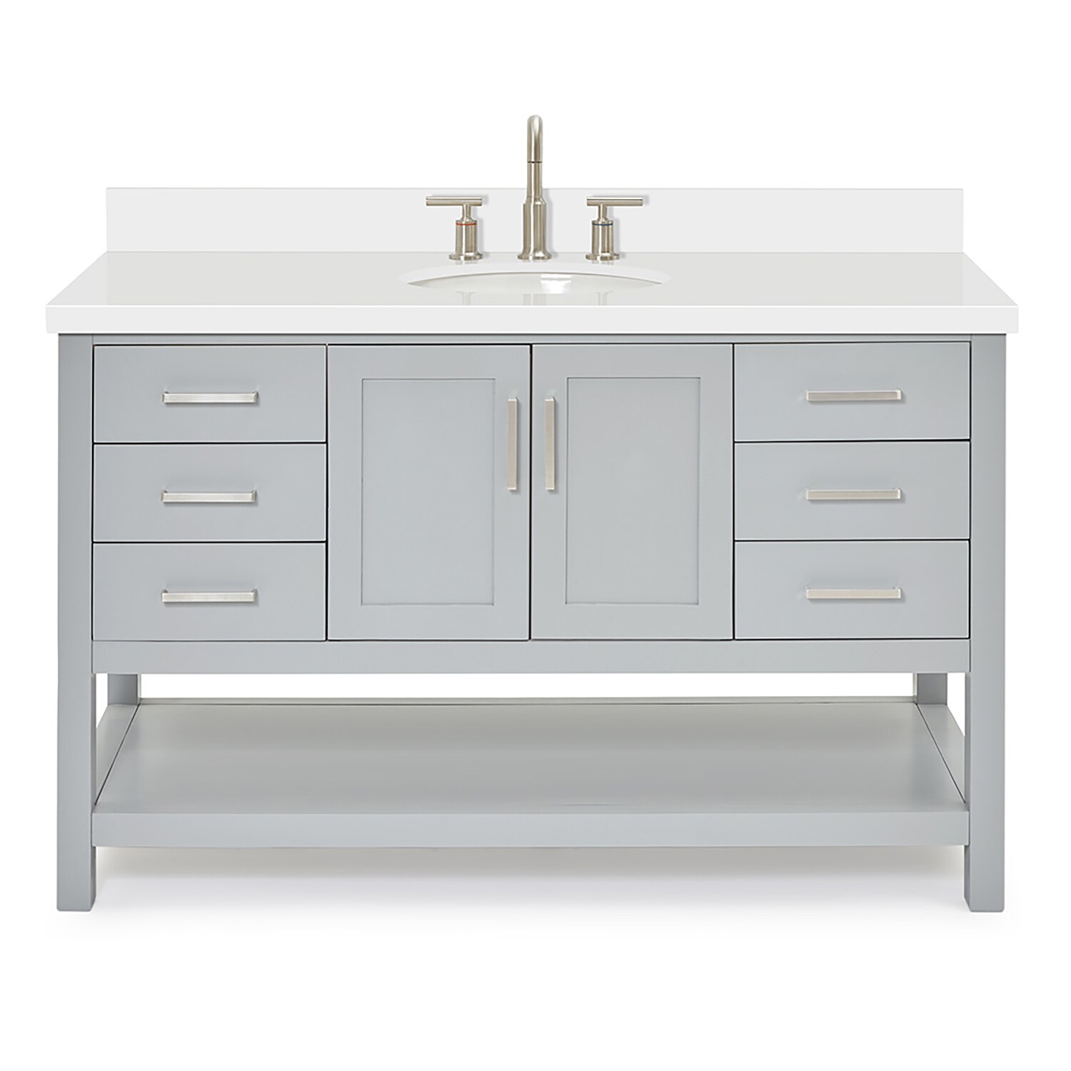 ARIEL S055SWQOVOGRY Bath-Vanity-Combo - View #2