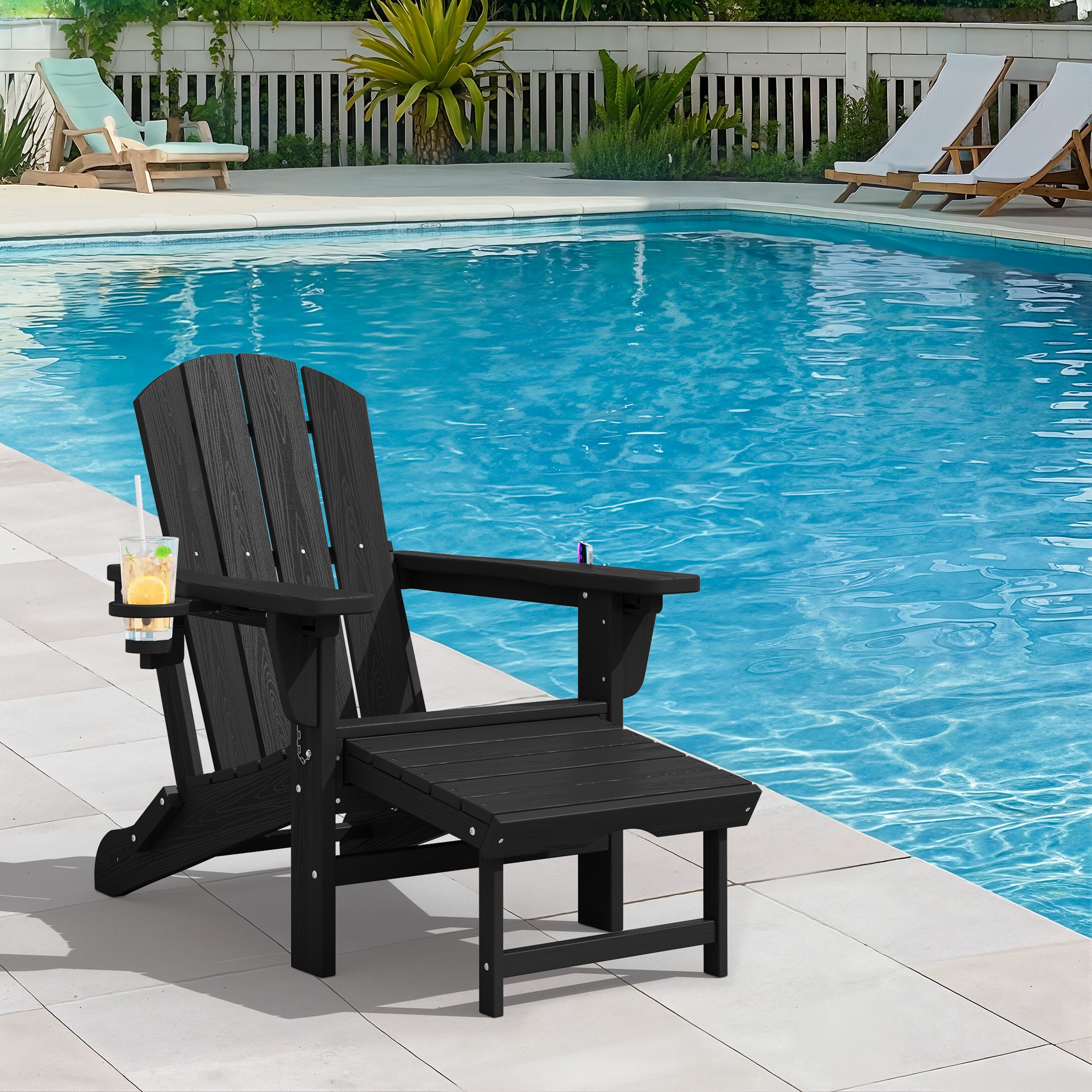VOUA AK-CLGJ-BK Patio-Chairs - View #2