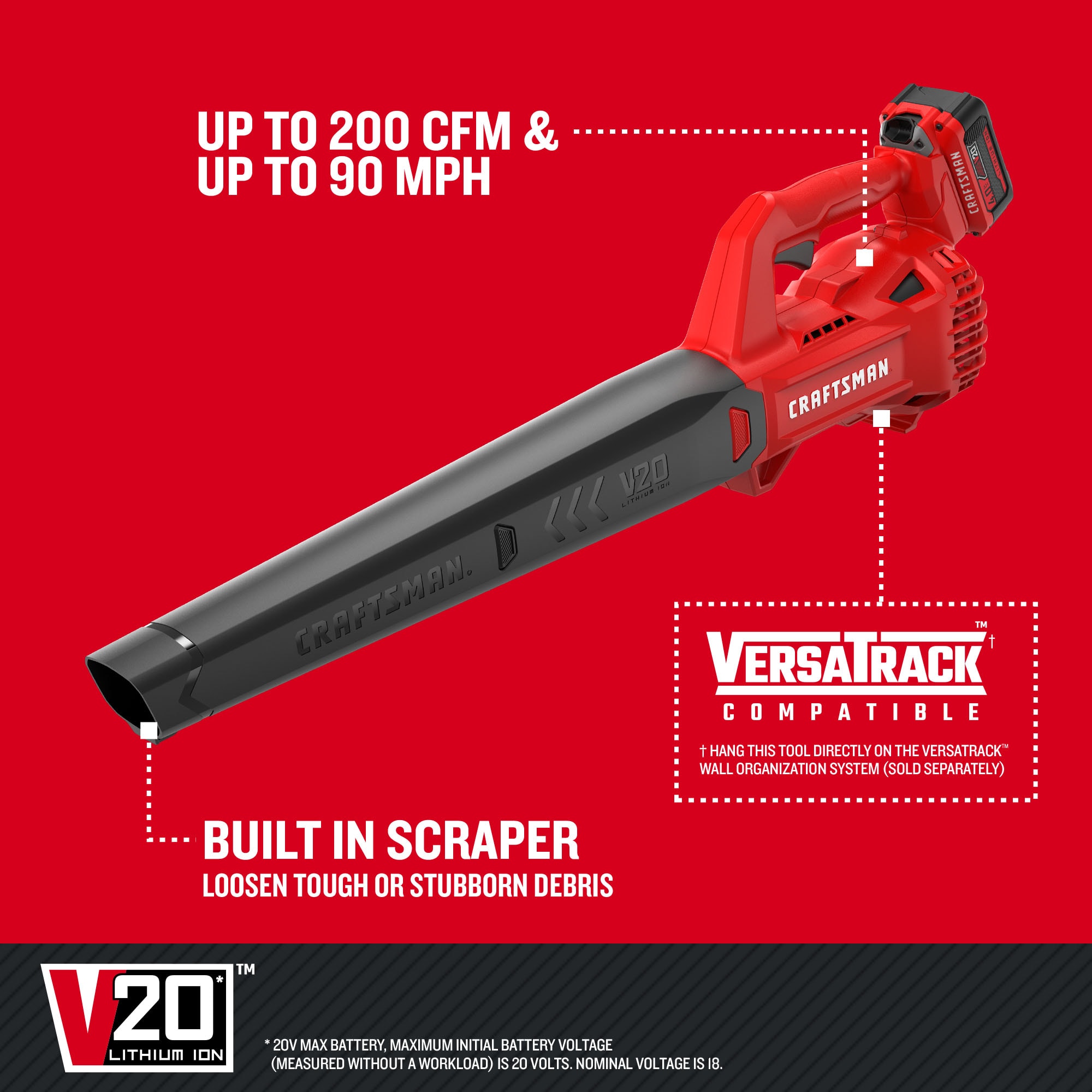 CRAFTSMAN CMCBL710M1 Cordless-Electric-Blowers - View #5