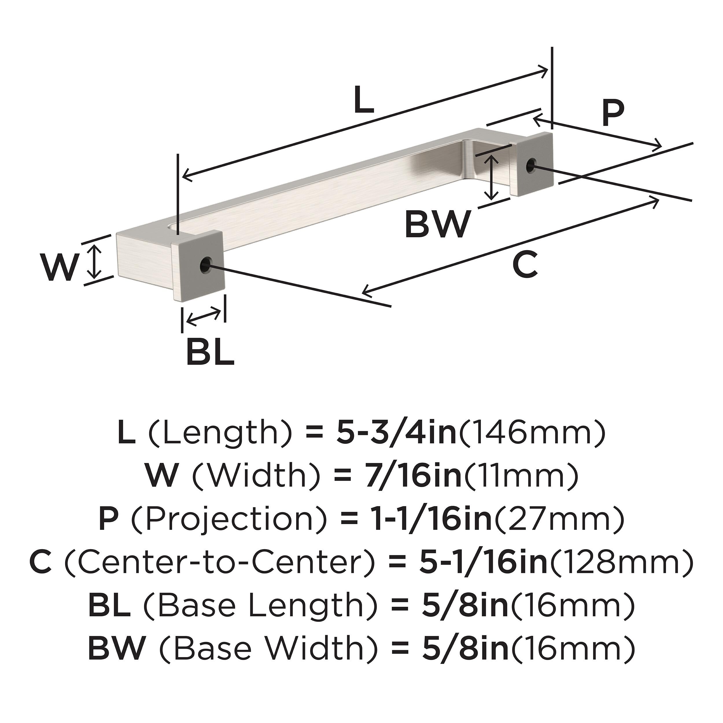 Amerock 10BX37032G10 Cabinet-Pulls - View #4