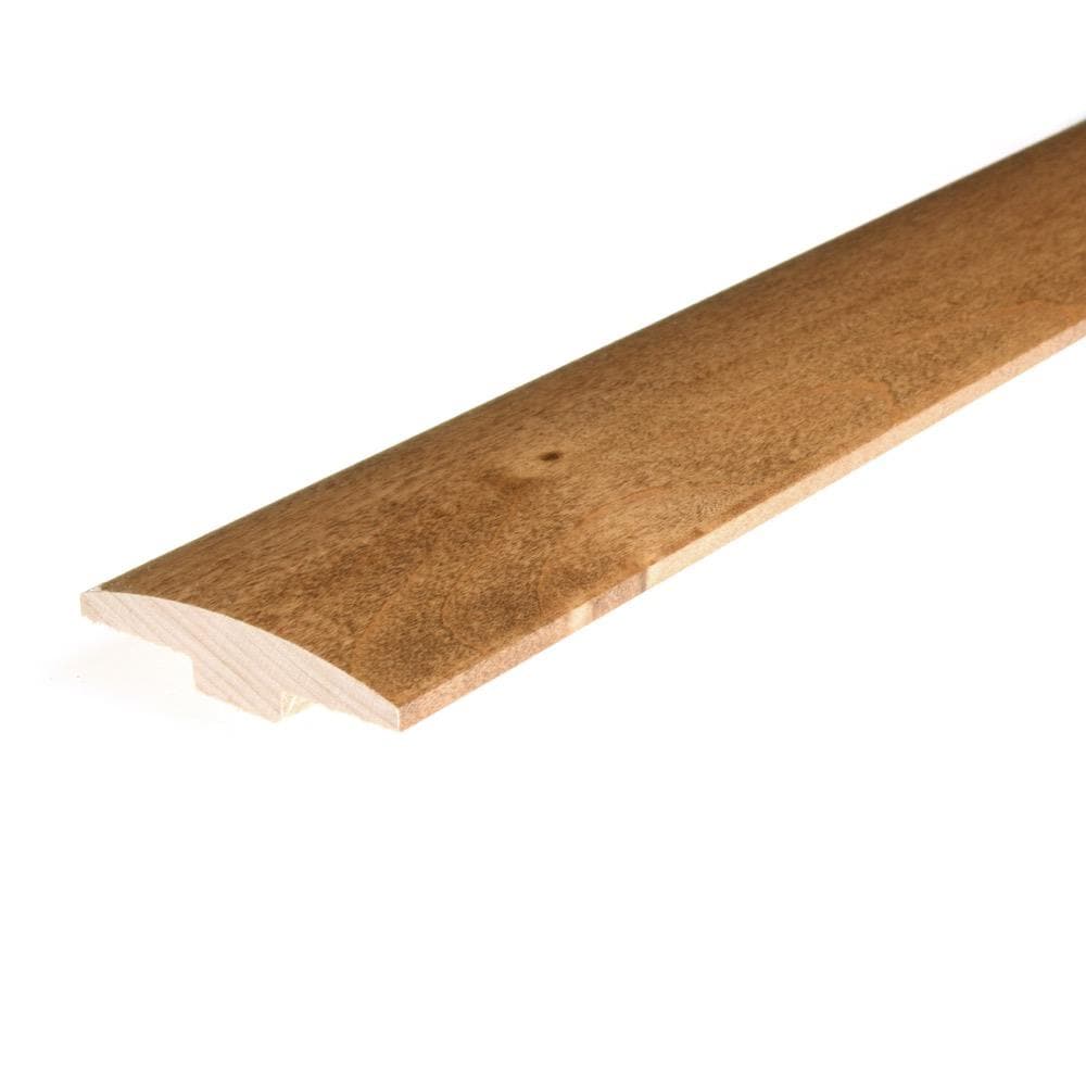 Flexco 778832 T-moulding Vanilla 0.46-in T x 2-in W x 78-in L Solid wood T-moulding