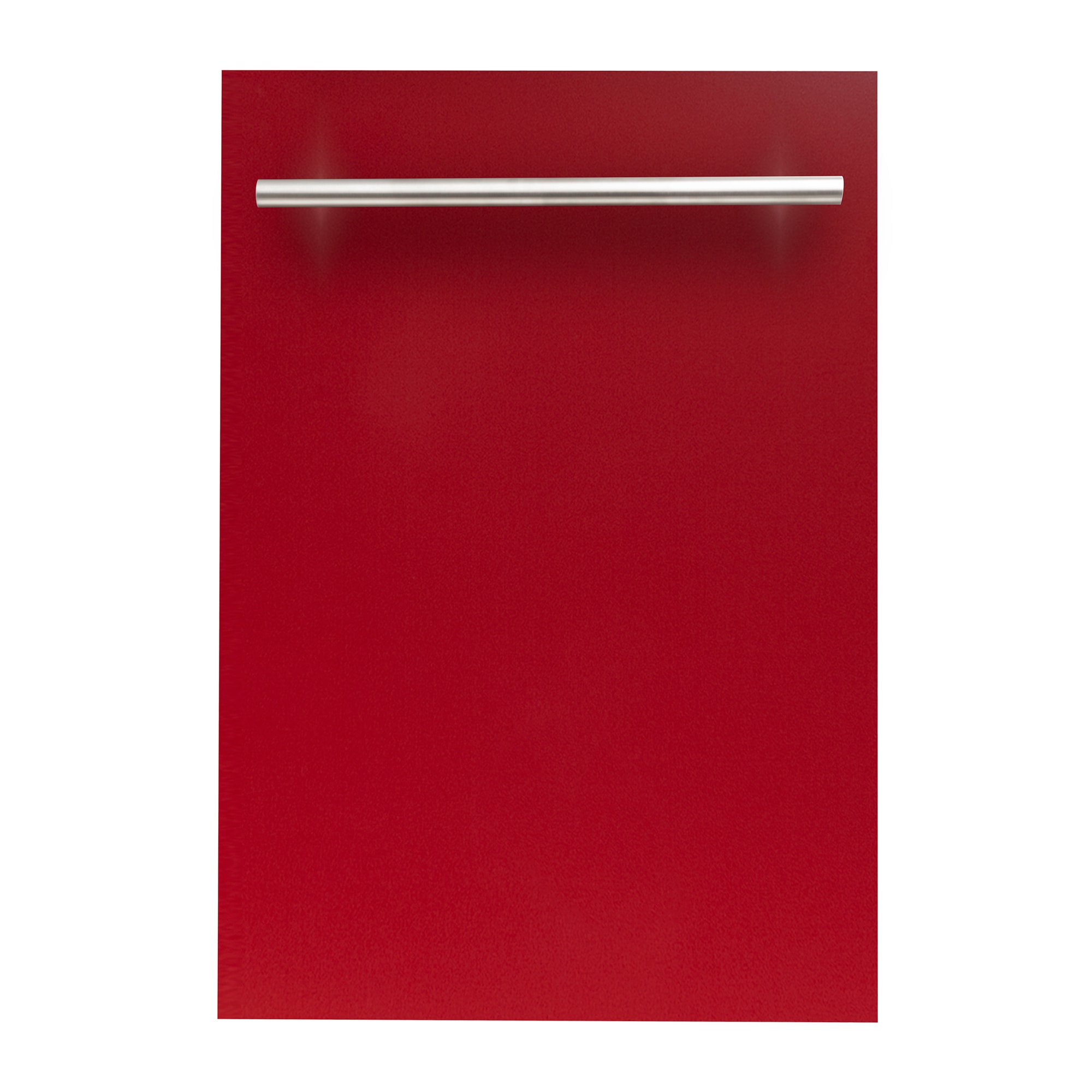 ZLINE KITCHEN & BATH DW-RG-H-18 Classic 18 inch Top Control Built-in Dishwasher ( Stainless Steel Tub with Red Gloss Panel and Modern Handle ) ENERGY STAR Certified 52-Decibels Standard Sound Level
