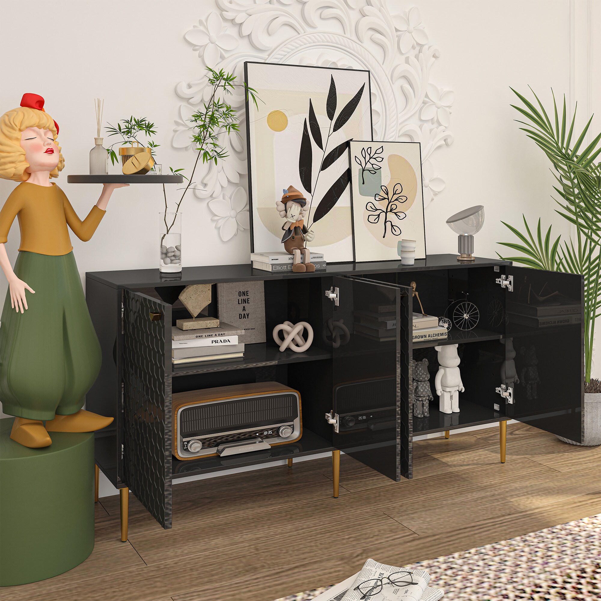 Clihome OF-11SG11-AACO Utility-Storage-Cabinets - View #3