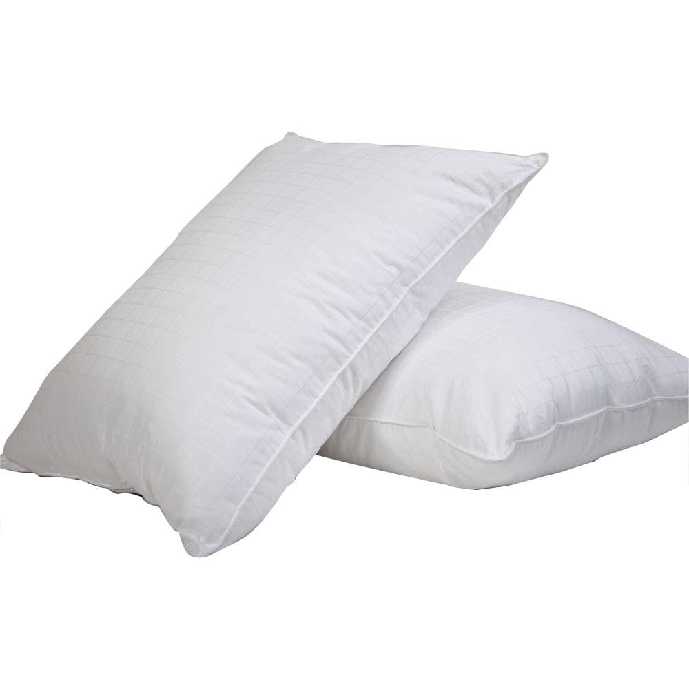 Cozy Essentials 4-Pack Queen Medium Down Alternative Bed Pillow in