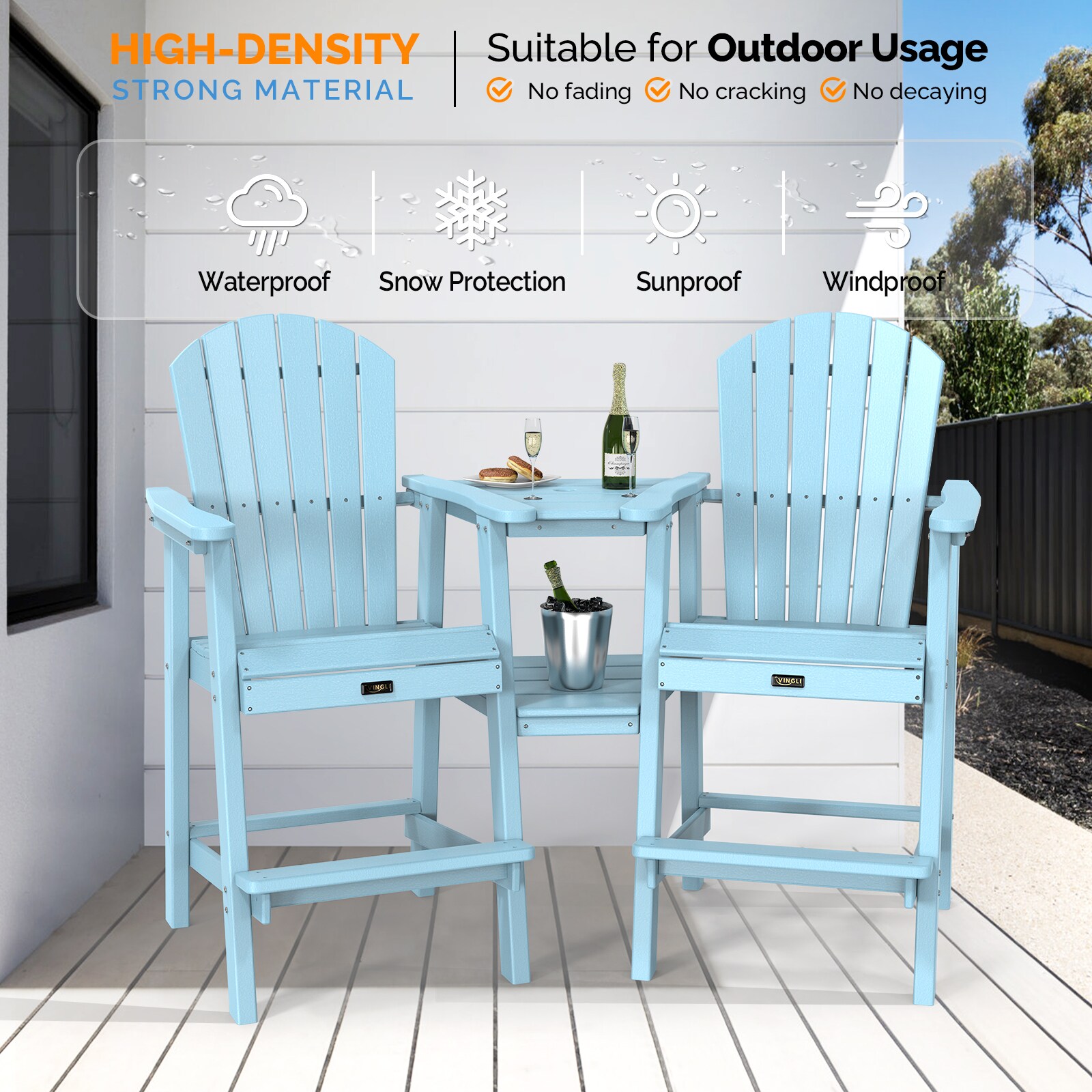 Winado LO1G56000712+713 Patio-Chairs - View #3