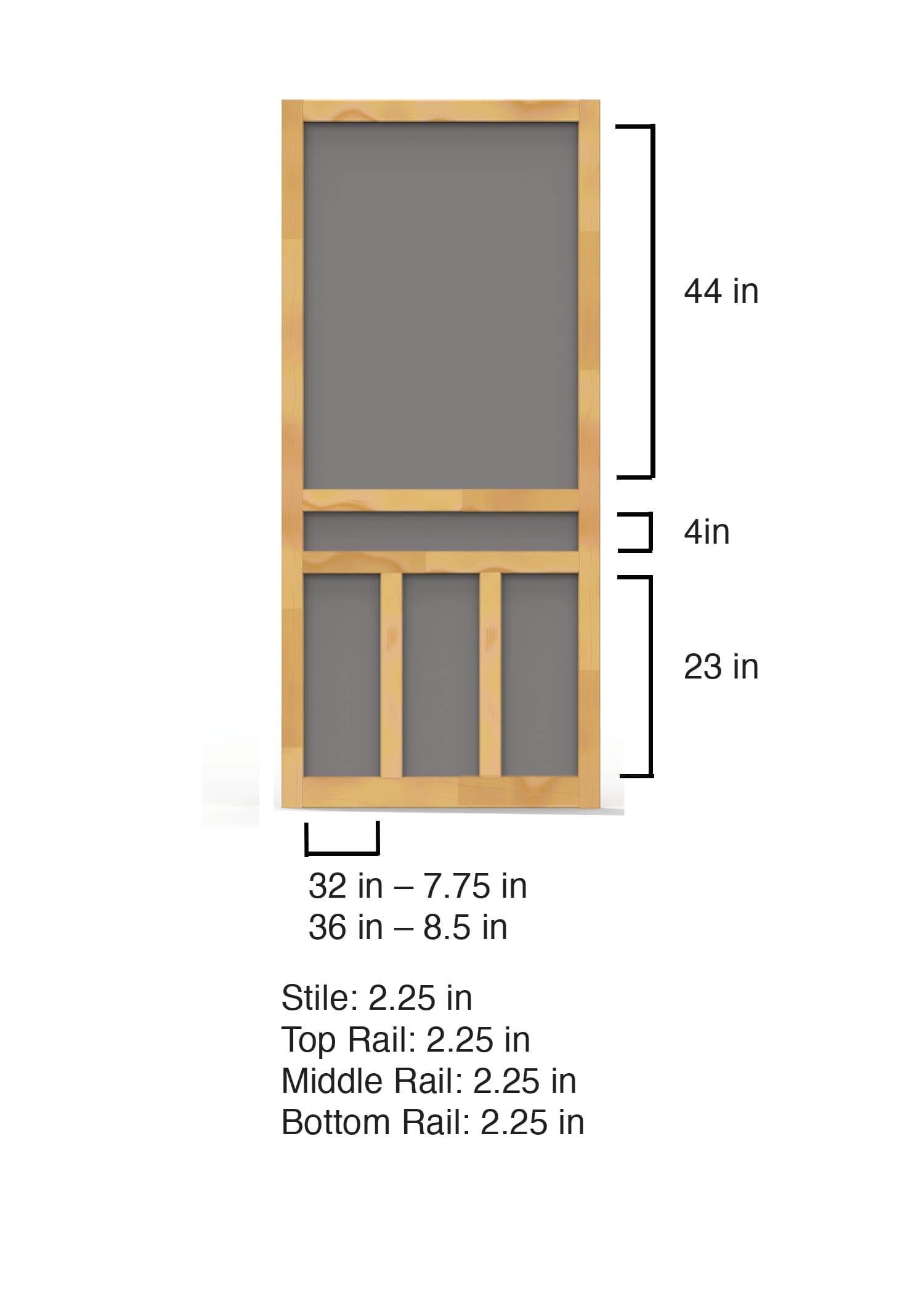 Screen Tight WCRK30 Screen-Doors - View #2