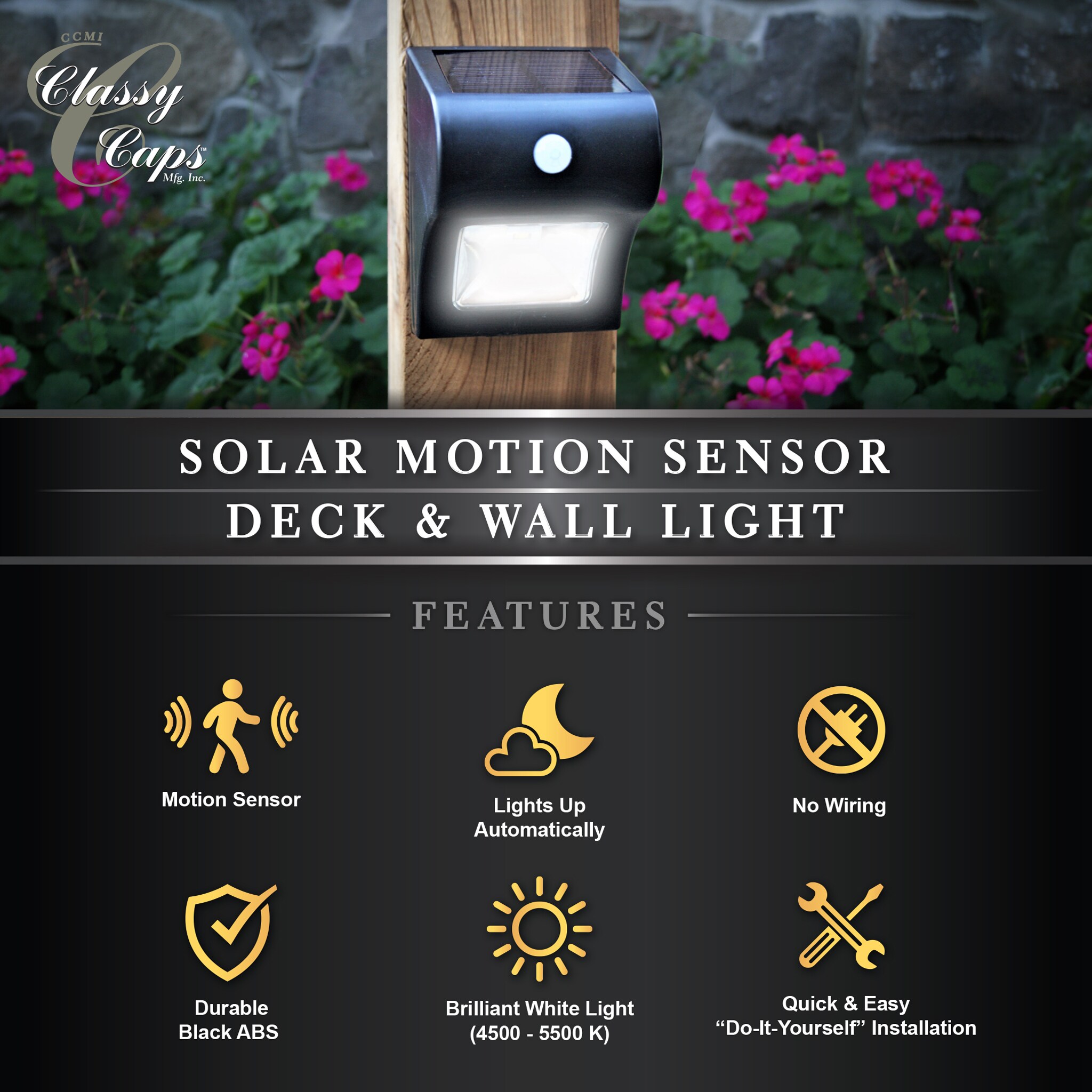 Classy Caps SL133 Outdoor-Wall-Lighting - View #7