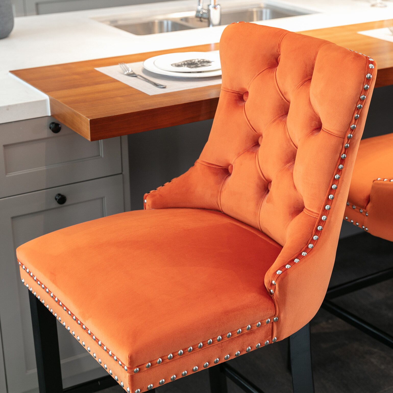 Hrinhom HC-W8001-ORANGE stools - View #7