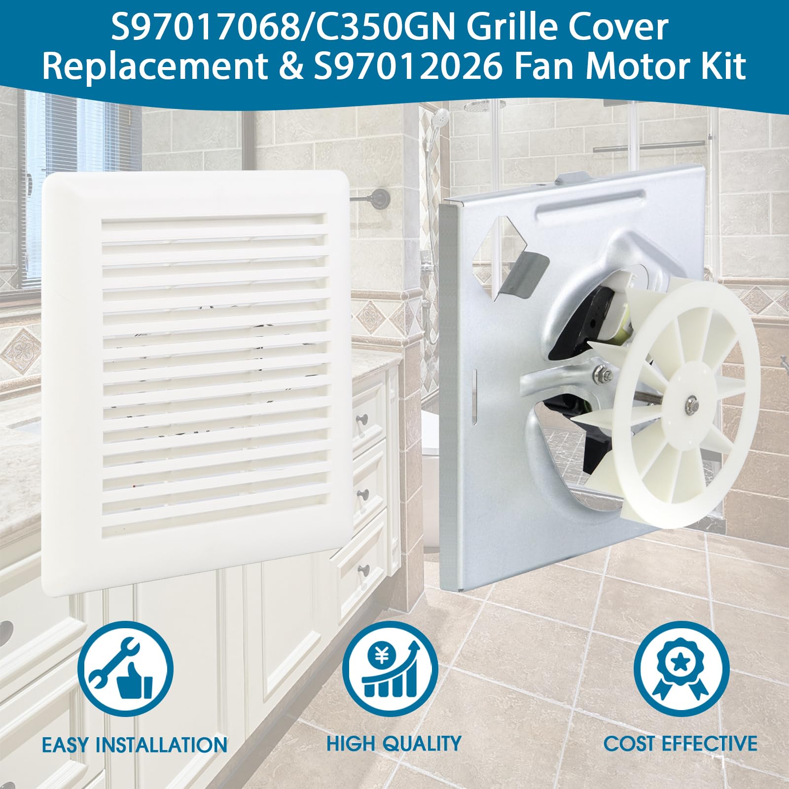 Afoxsos LAF0309F42 Bath-Fan-Access - View #3