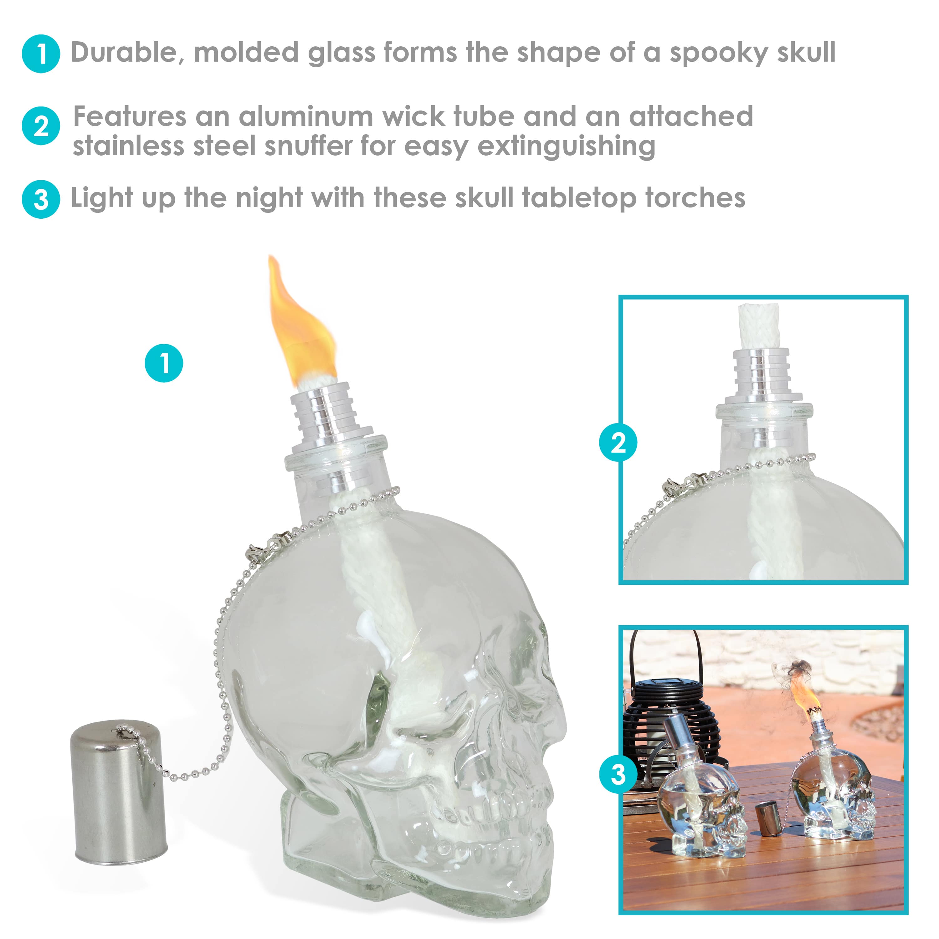 Sunnydaze Decor WKO-699 Citronella-Torches - View #2