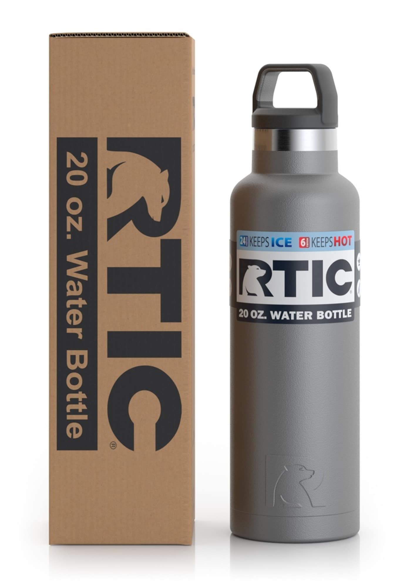 RTIC 20oz. Water Bottle - White – Flying Pig Marathon