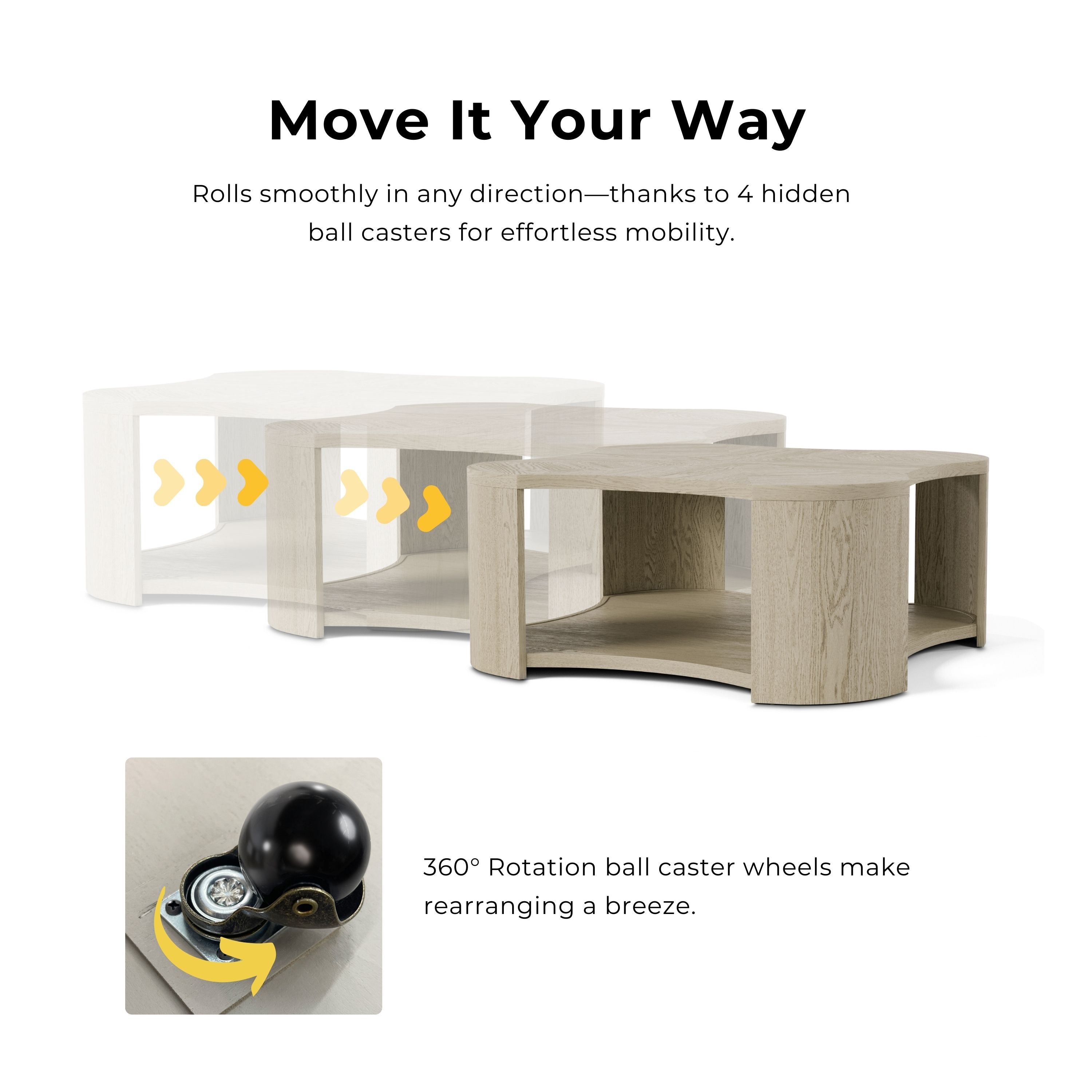 Furniture of America IDF-49004AK-C Coffee-Tables - View #4