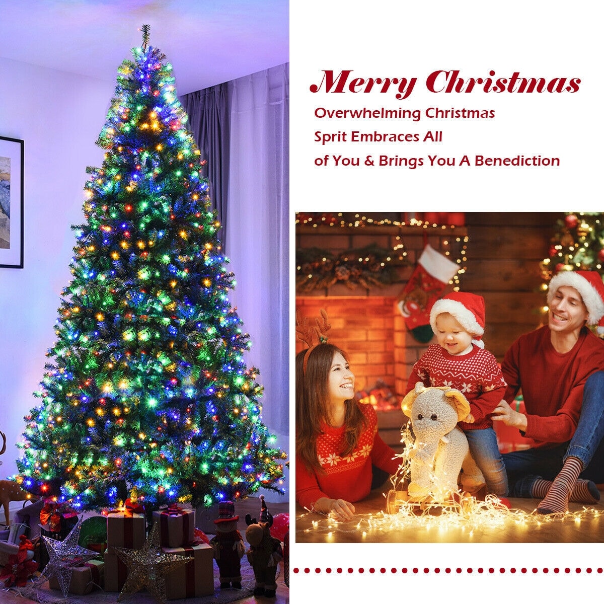 Forclover ALHY-682CM Artificial-Christmas-Trees - View #6