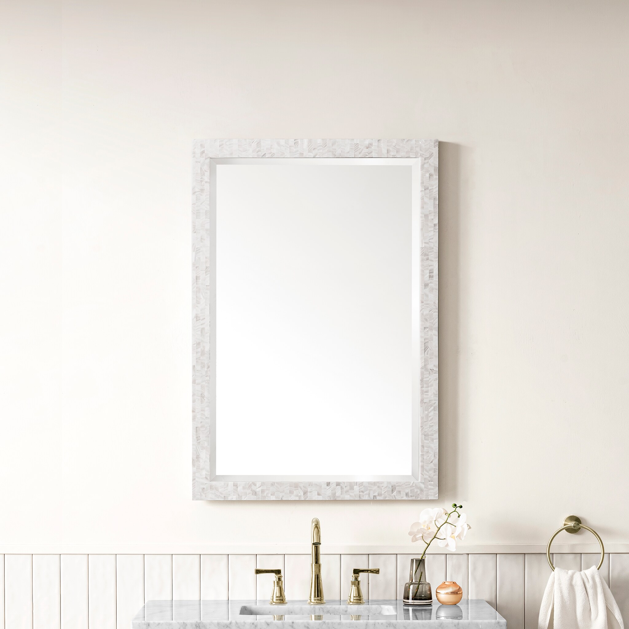 James Martin Vanities 725-M26-MOP Framed-Bath-Mirrors - View #2