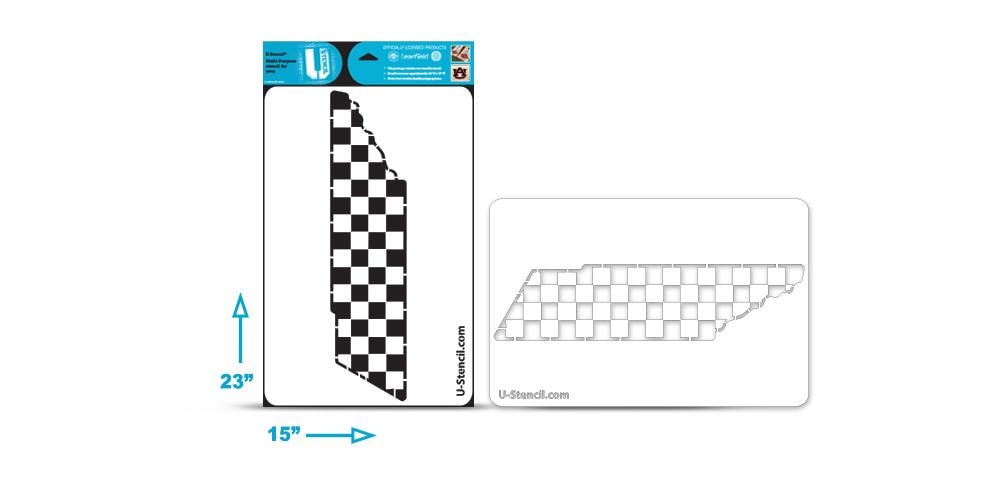 U-Stencil TENOOS-503 Officially Licensed Multipurpose Collegiate Stencil