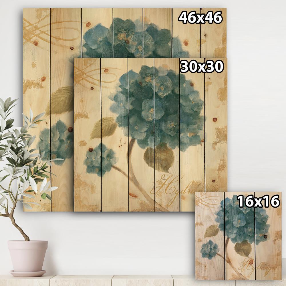 Designart 16-in H x 16-in W Country Wood Print at Lowes.com