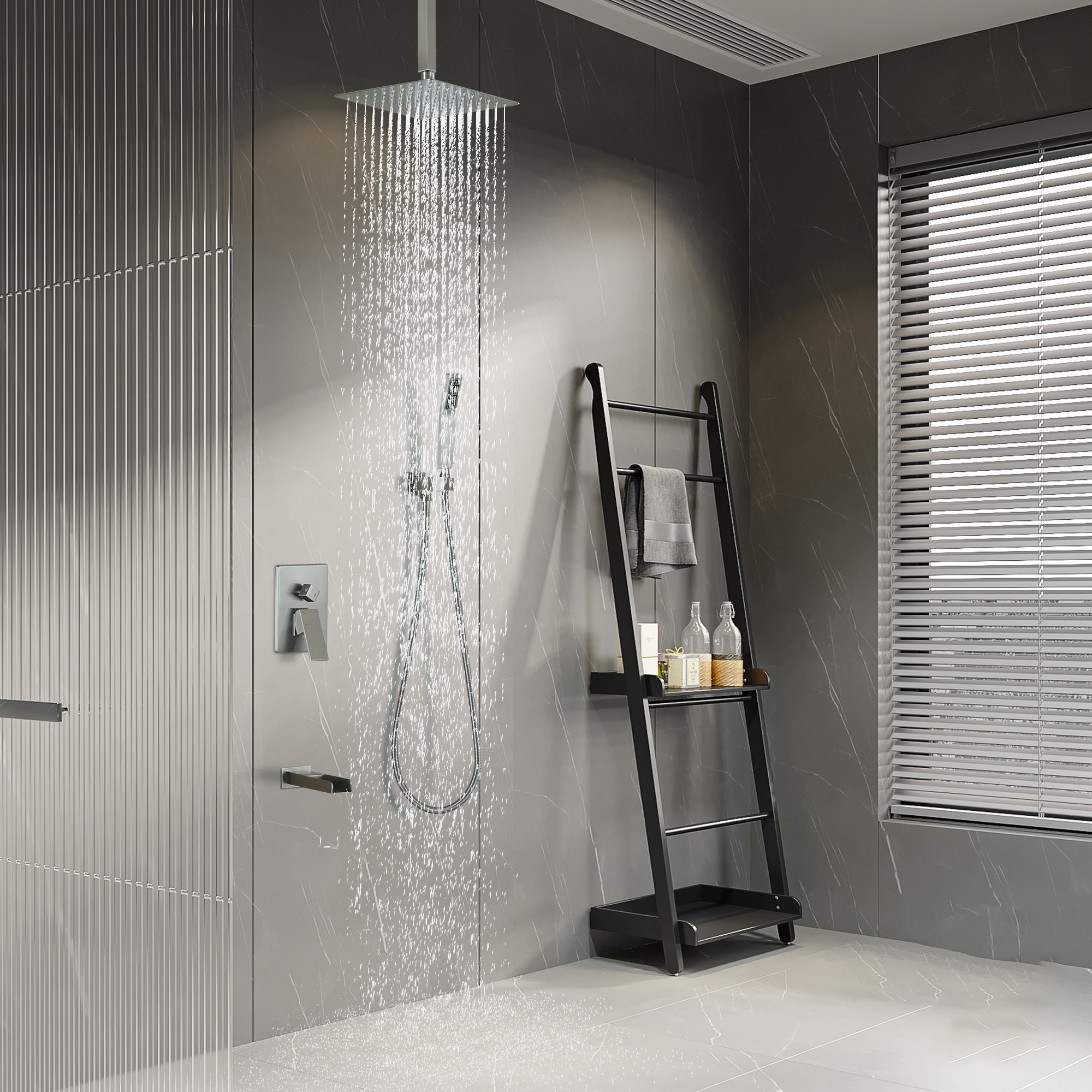 Clihome CHMS-10ORB-A3809 Showerhead-Bar-Panels - View #3