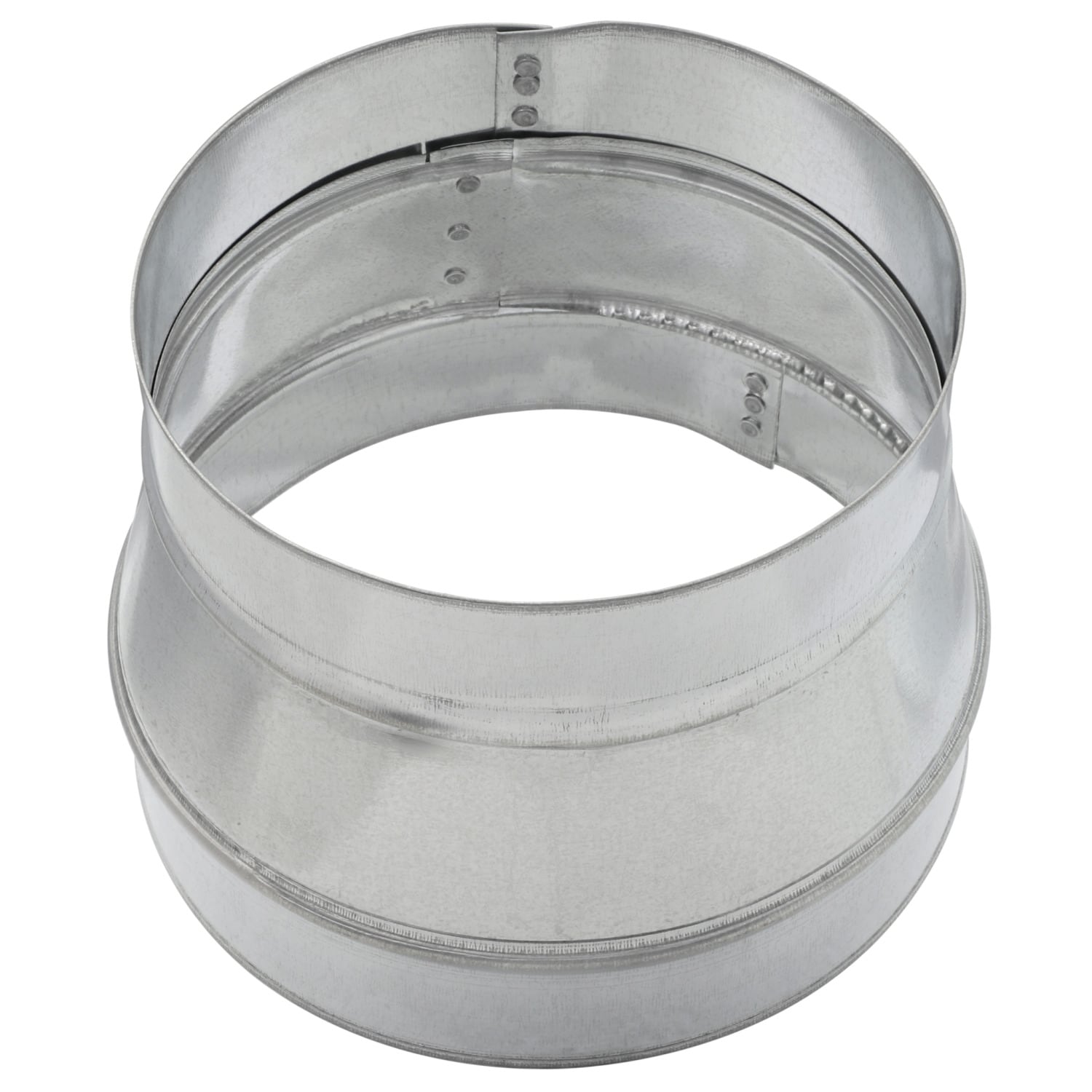 IMPERIAL 8-in x 7-in Galvanized Steel Round Duct Reducer in the Duct  Transitions & Connectors department at