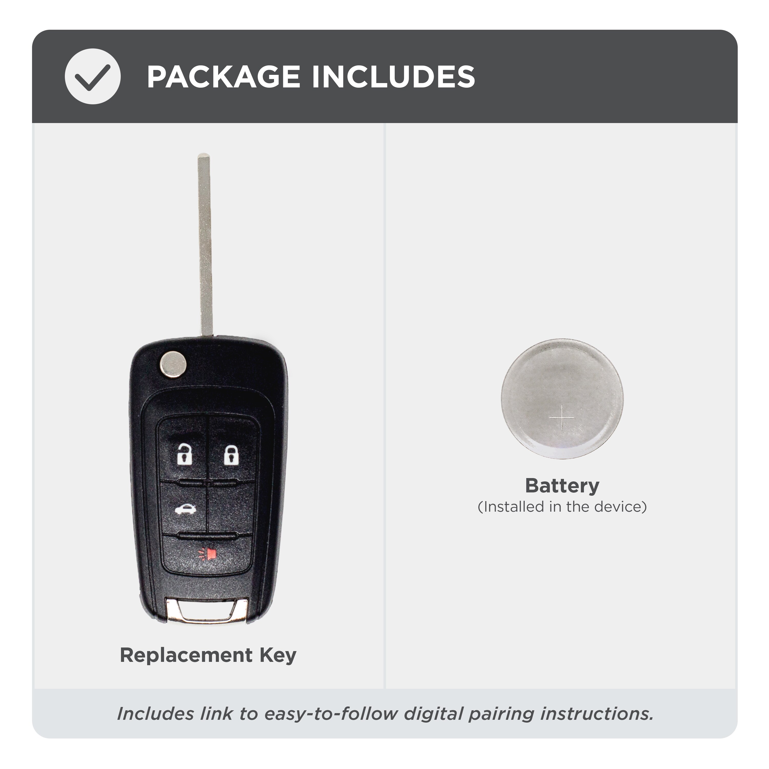 Car Keys Express GMFK4TSK-PK c060438 - View #4