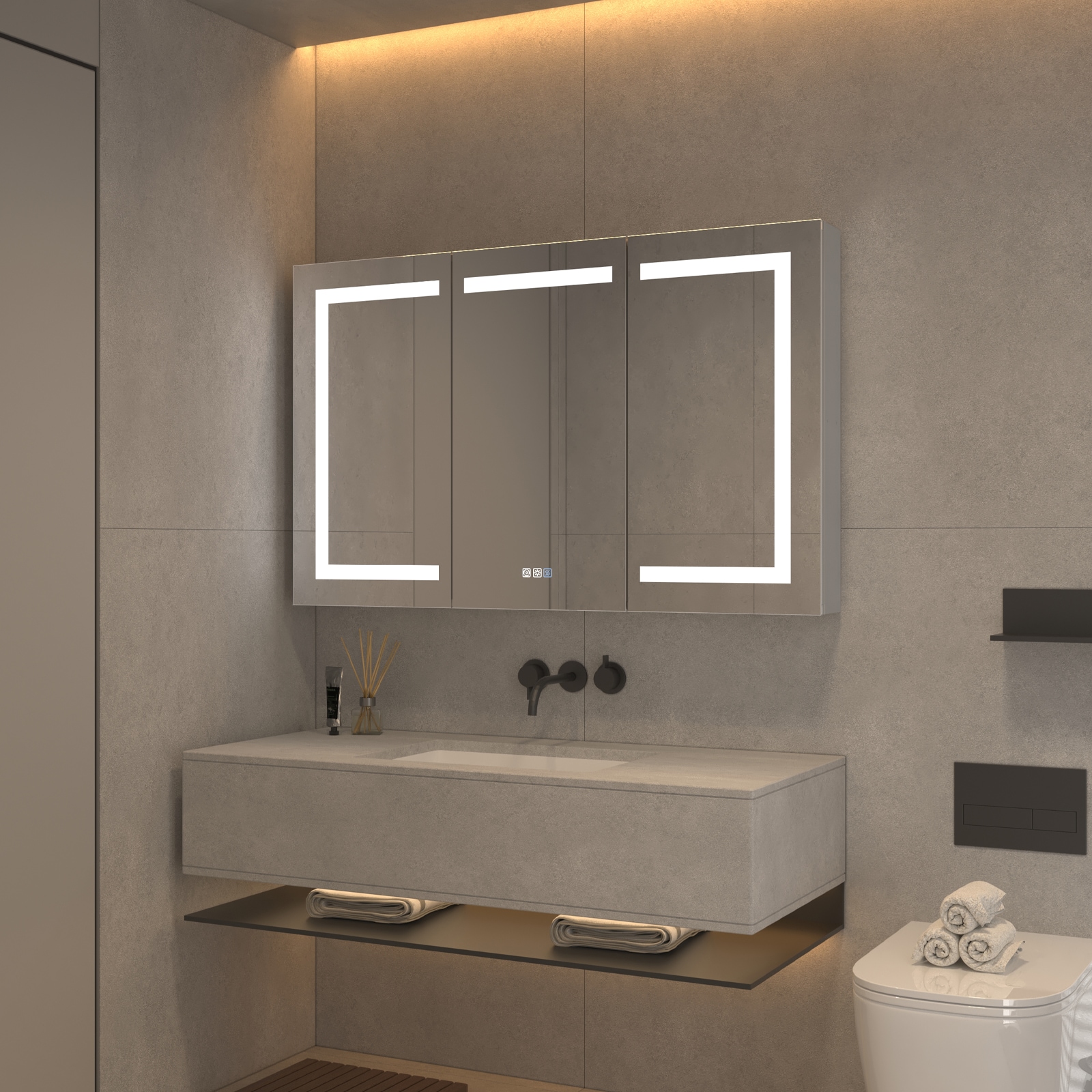 AAZJ JDEX-MC4830V3DX Bathroom-Medicine-Cabinets - View #3