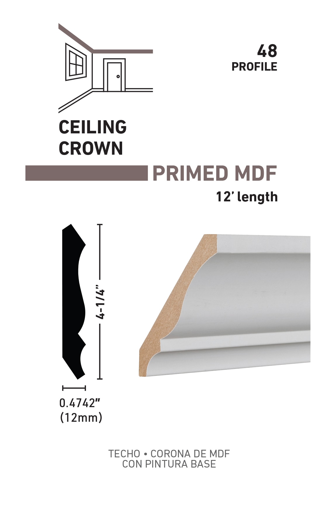 RELIABILT L04048512 Crown-Moulding - View #3