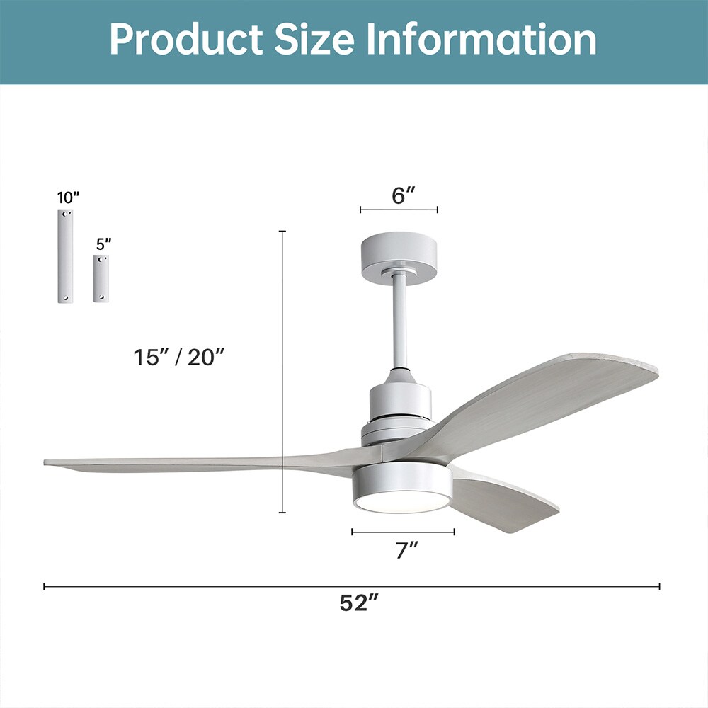 Sofucor LW-5247-SL-DC-SX Ceiling-Fans - View #2