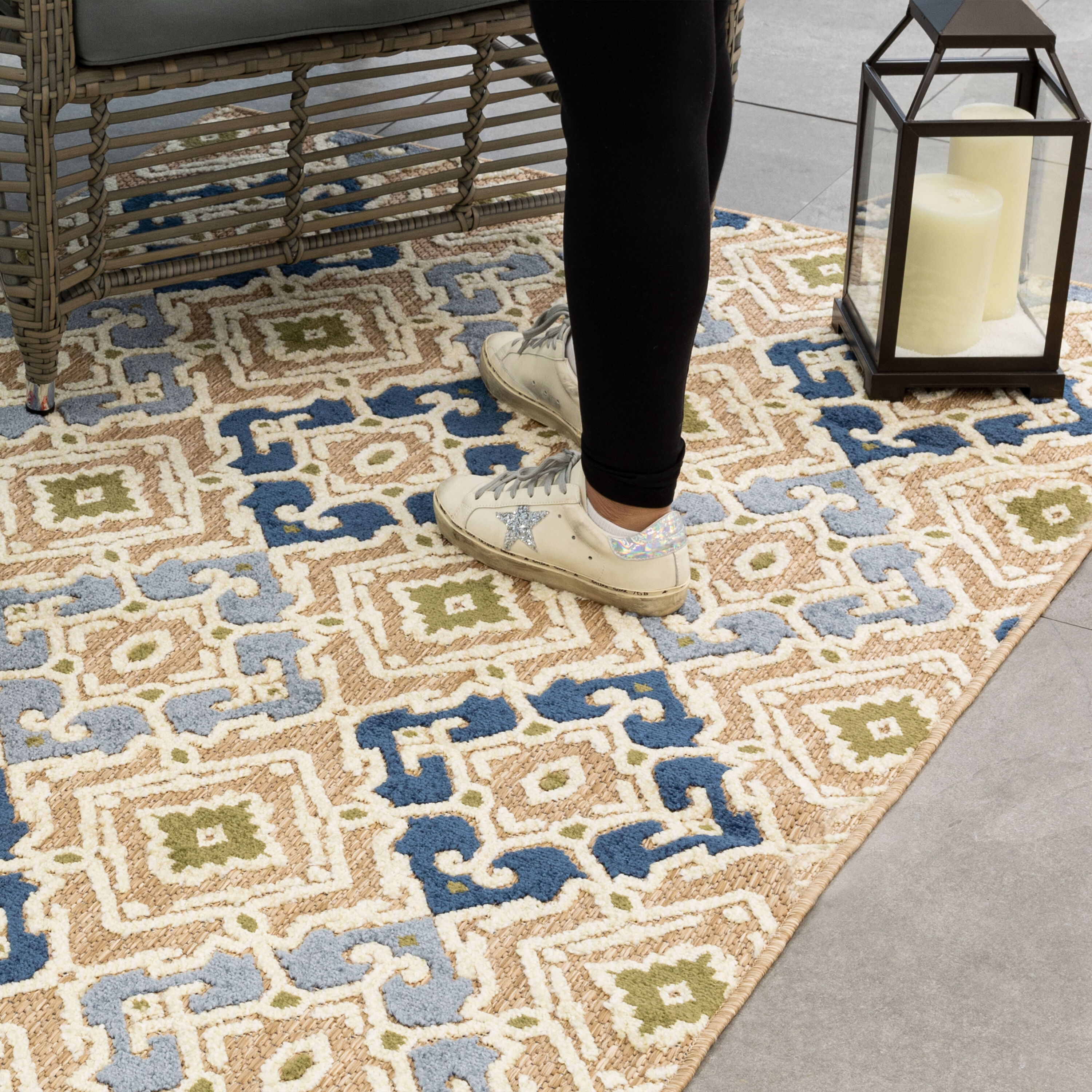 allen + roth with STAINMASTER R1345 416 047072 rugs - View #14