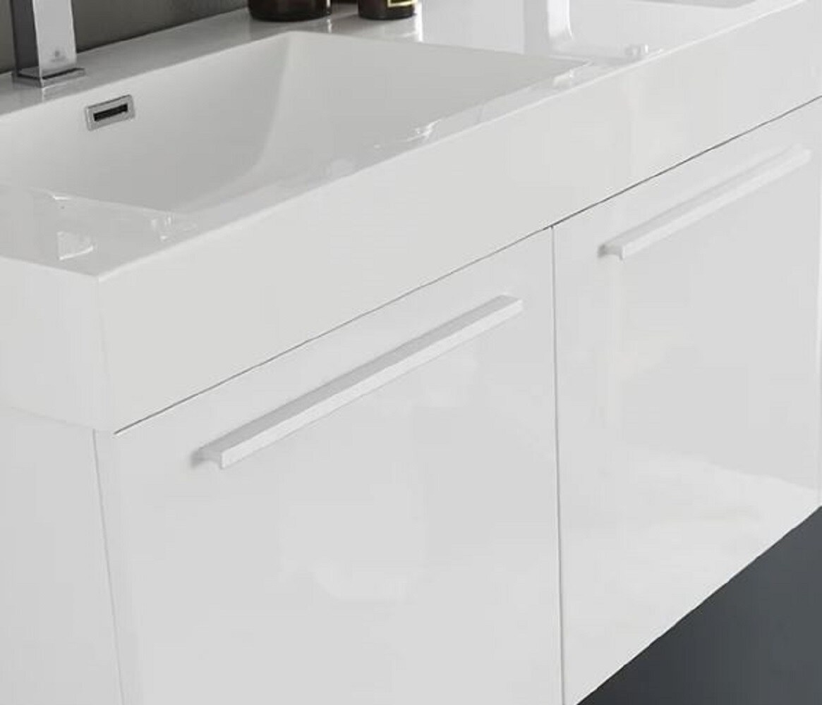 Fresca FCB8093WH-D-I Bath-Vanity-Combo - View #8