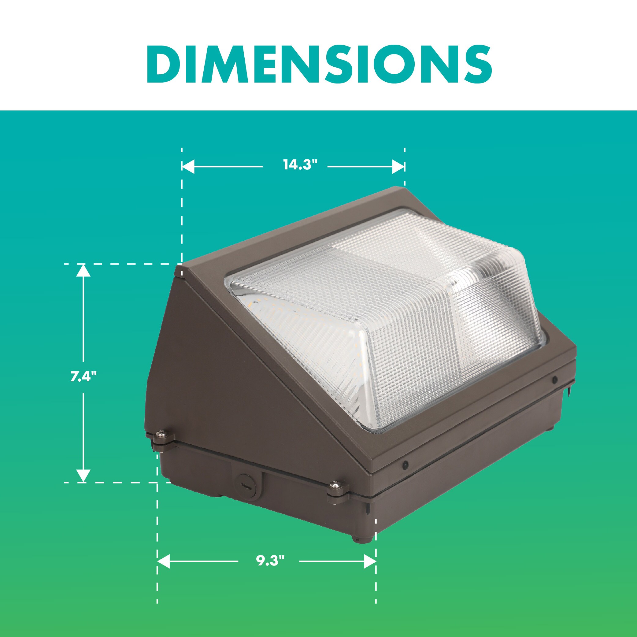 Simply Conserve L50-WPT-50-120277DPC Wall-Pack-Lights - View #5