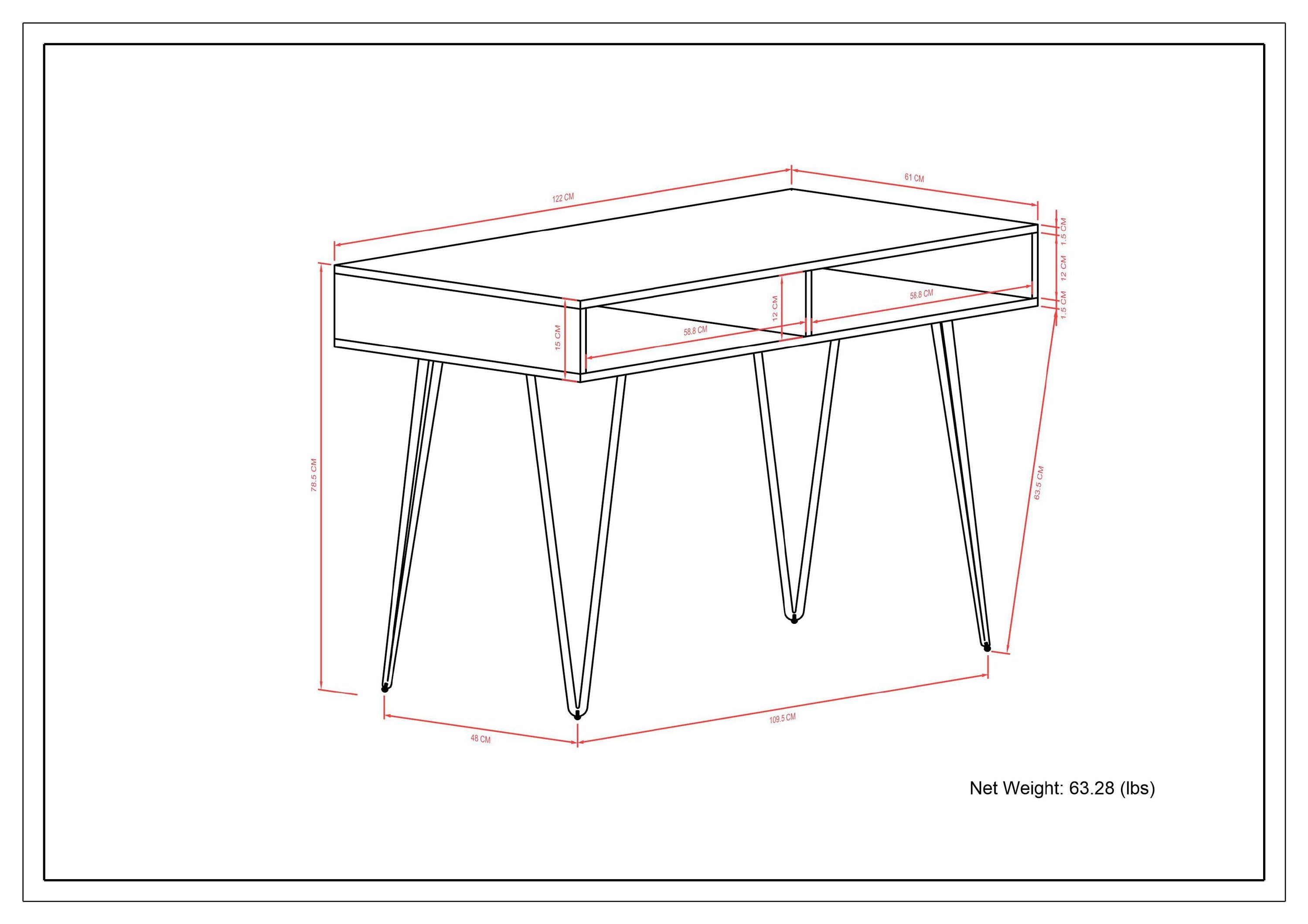Simpli Home AXCHUNSM-12-N desks - View #7