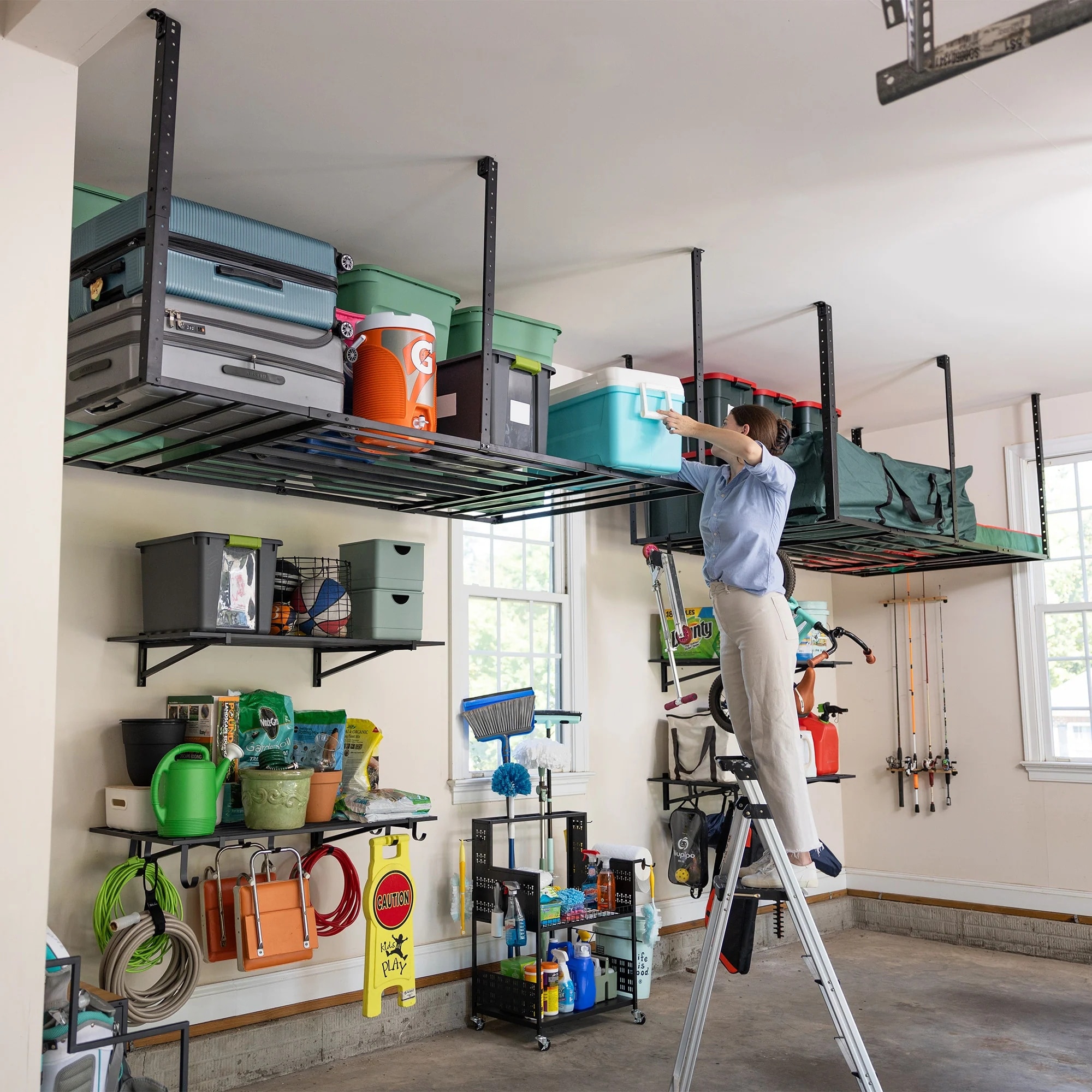 StoreYourBoard SYB-CEILING-4X8 Overhead-Garage-Storage - View #5