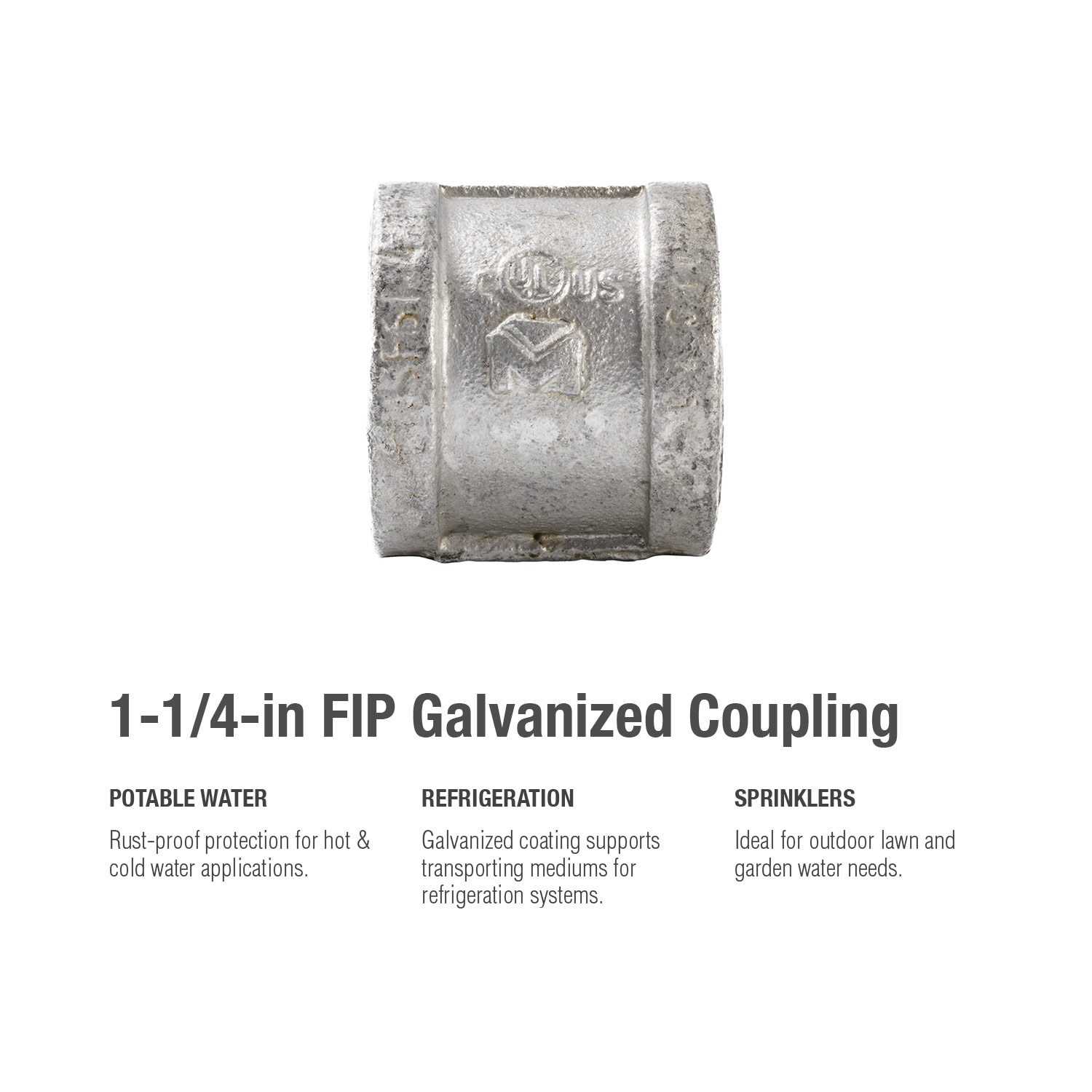 RELIABILT 60606 Galvanized-Fittings - View #5