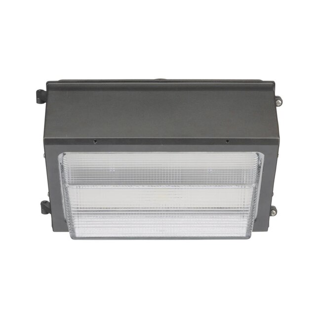 Lithonia Lighting 6200-Lumen 51-Watt Bronze LED Wall Pack Light Lithonia Lighting 6200-Lumen 51-Watt Bronze LED Wall Pack Light