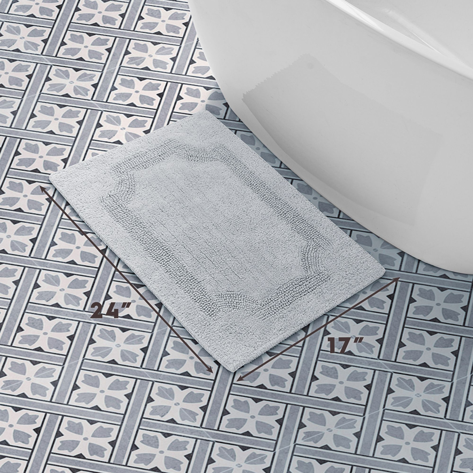 Laura Ashley 646760076376 Bath-Rugs - View #3