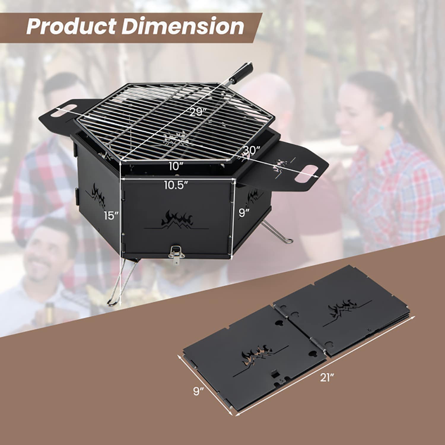 GZMR MO-NP11459 Tabletop-Grills - View #4