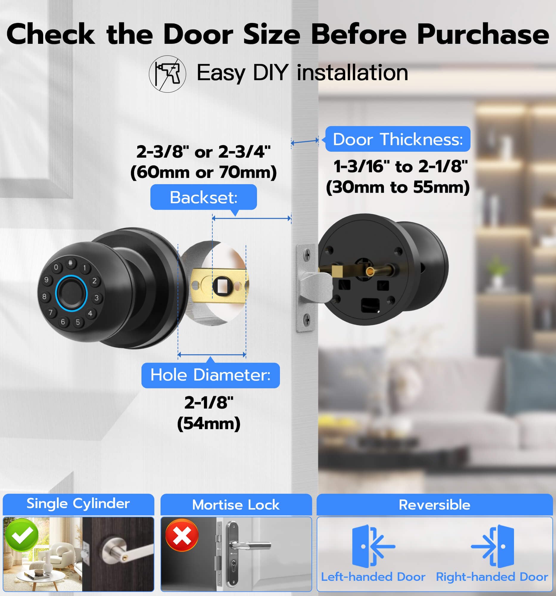 JVFCXXV LJV0821G738 Door-Knobs - View #5