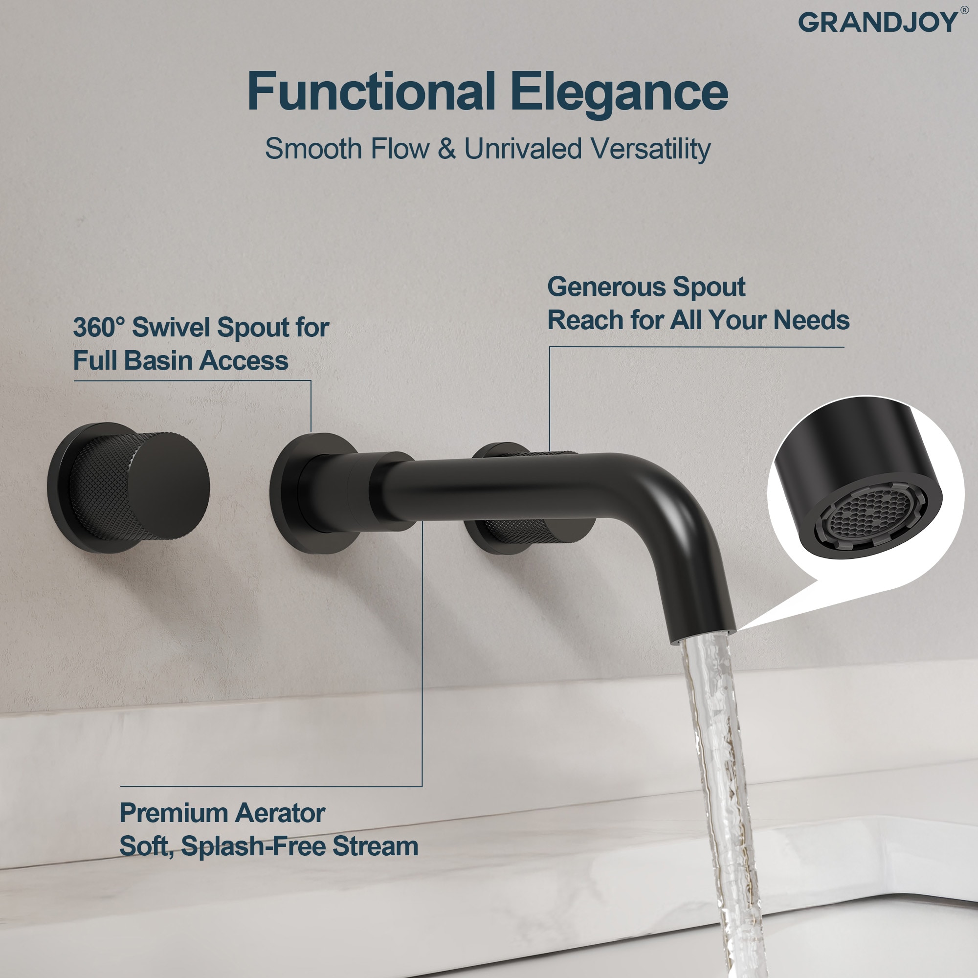 GRANDJOY SGF11GJ-50BL Lavatory-Faucets - View #5
