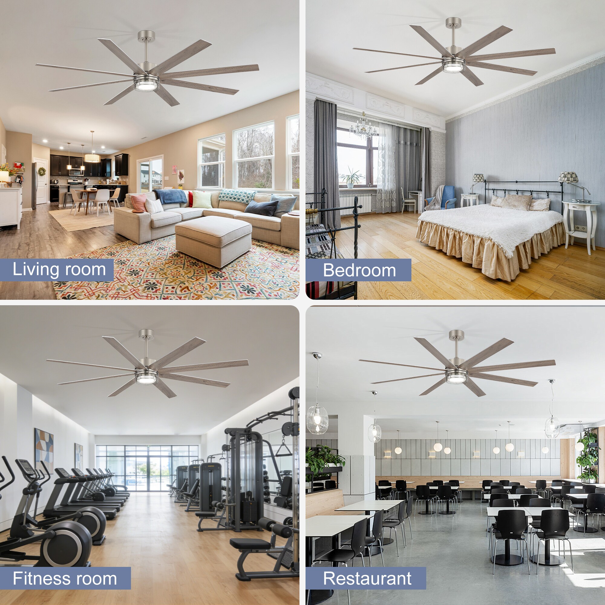 Airsurfer AS-40008-BN Ceiling-Fans - View #9
