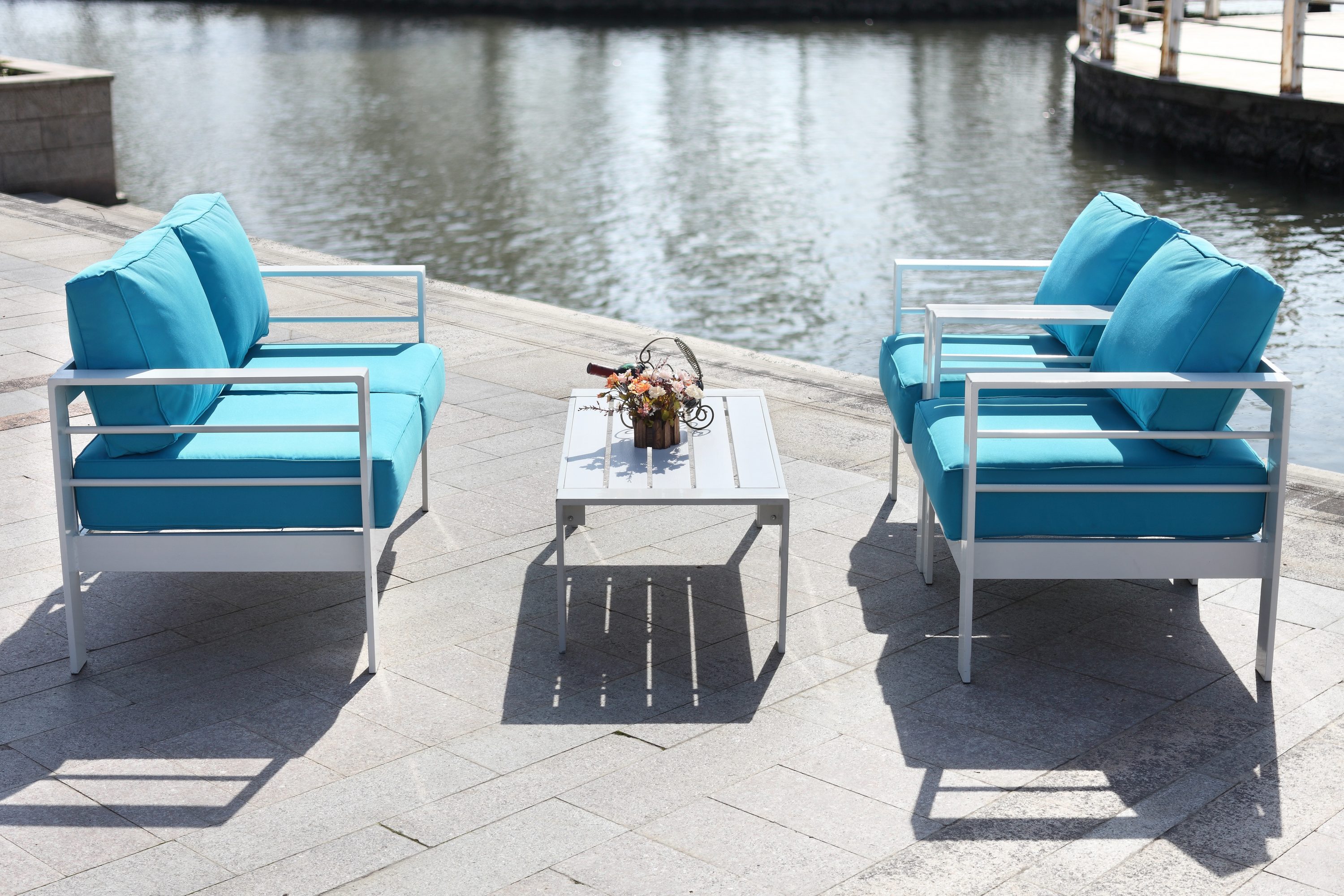 Safavieh PAT2516C Patio-Conversation-Sets - View #3