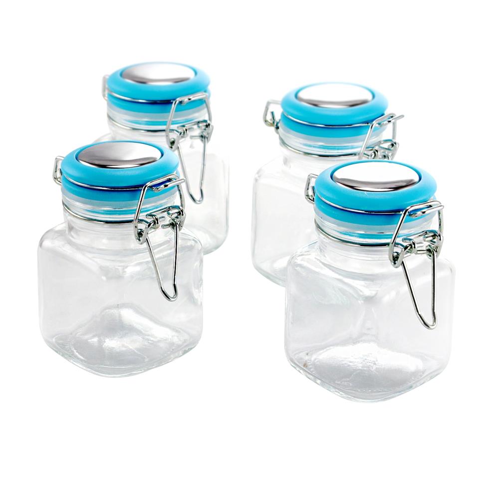 Gibson Home 3-oz Tempered Glass Canning Jar in the Food Storage