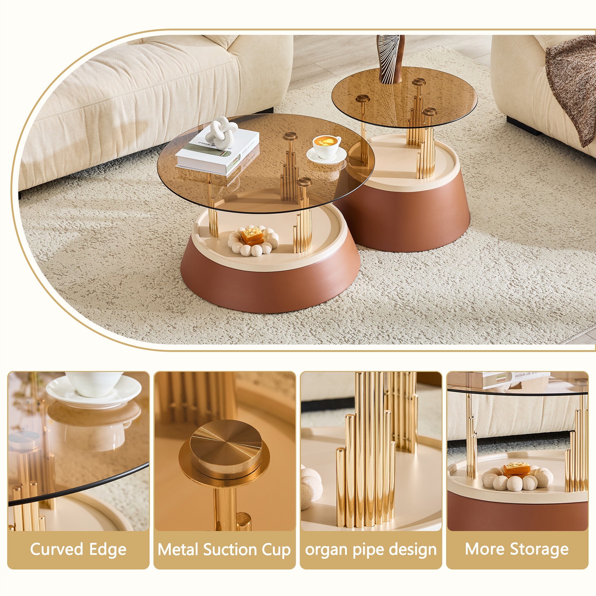 HyperDrop Cart W-W1151P433966 Coffee-Tables - View #5