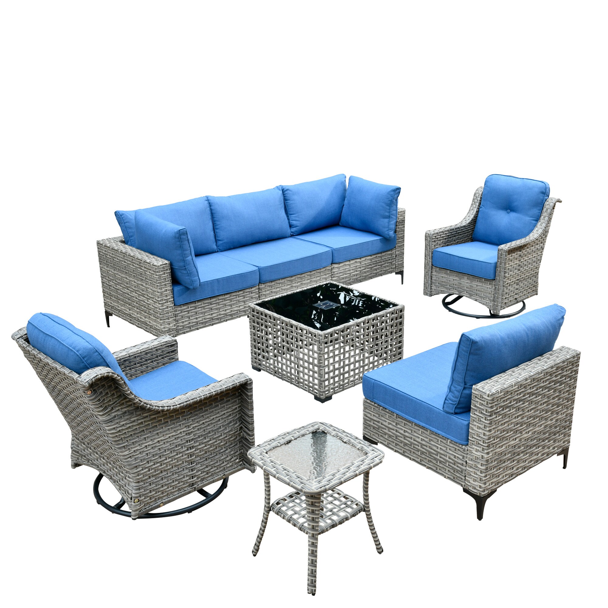ALTRIGUS 6L-YZSKT508-AL Patio-Conversation-Sets - View #2