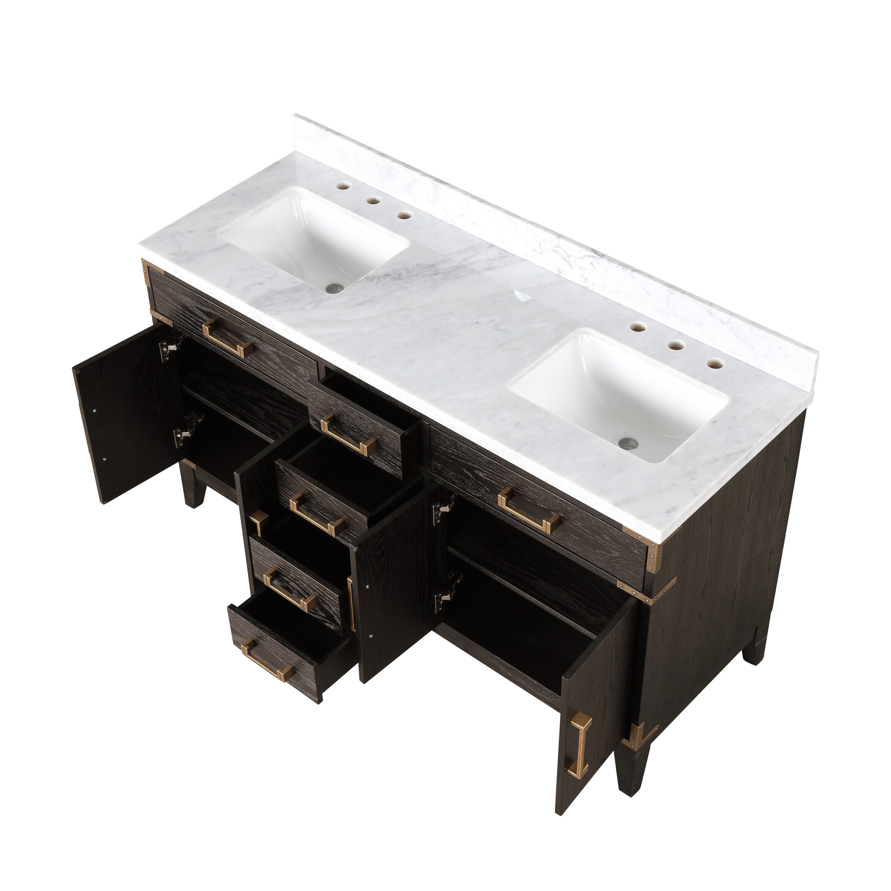 Lexora LVW60DK100 Bath-Vanity-Combo - View #5