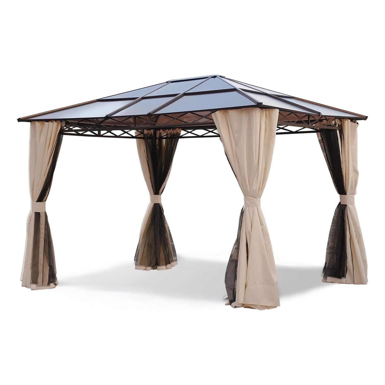 Mondawe MA-TPWF139BG Wood-Resin-Gazebos - View #2